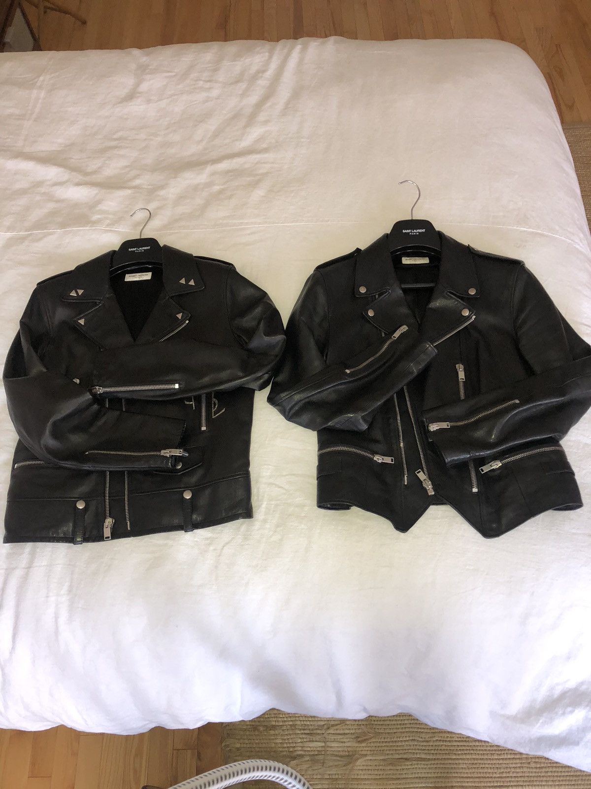 Hedi Slimane × Saint Laurent Paris Saint Laurent Leather Jacket 2013 collection Size US M / EU 48-50 / 2 - 15 Thumbnail