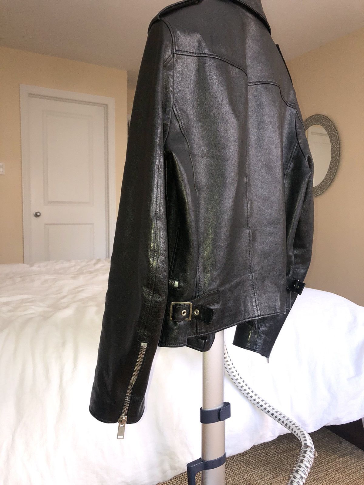 Hedi Slimane × Saint Laurent Paris Saint Laurent Leather Jacket 2013 collection Size US M / EU 48-50 / 2 - 13 Thumbnail