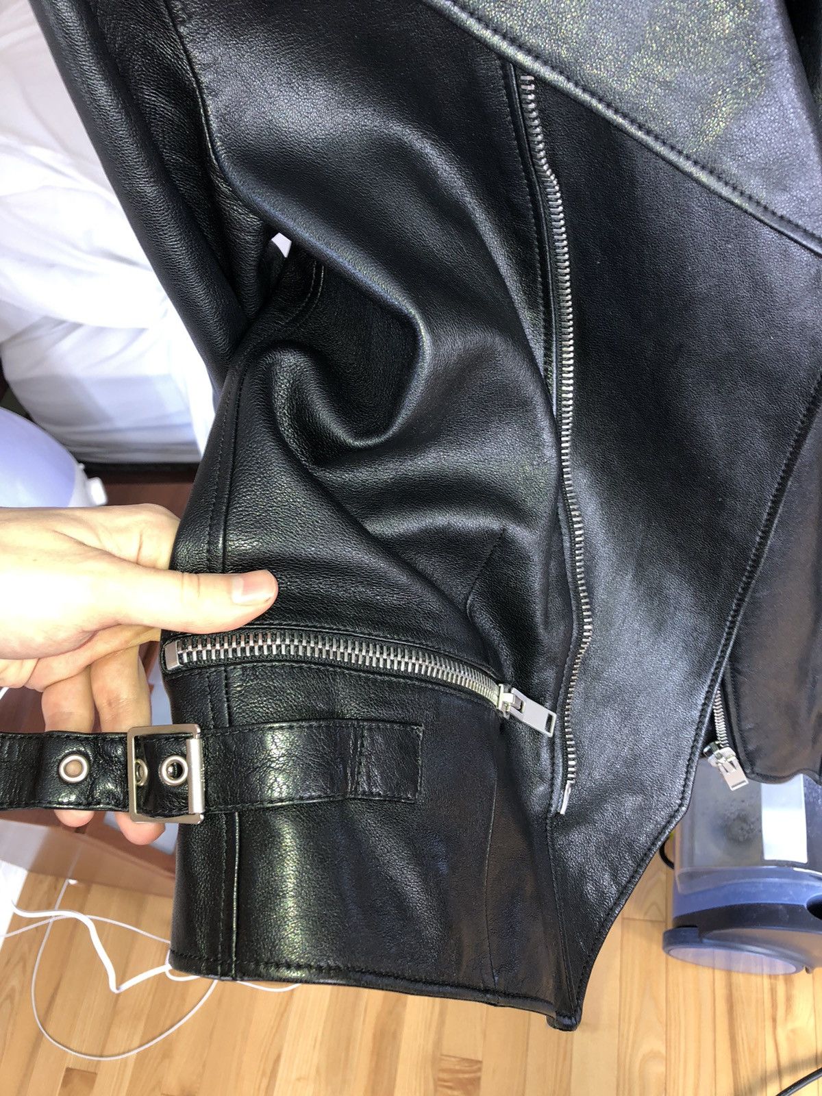 Hedi Slimane × Saint Laurent Paris Saint Laurent Leather Jacket 2013 collection Size US M / EU 48-50 / 2 - 8 Thumbnail