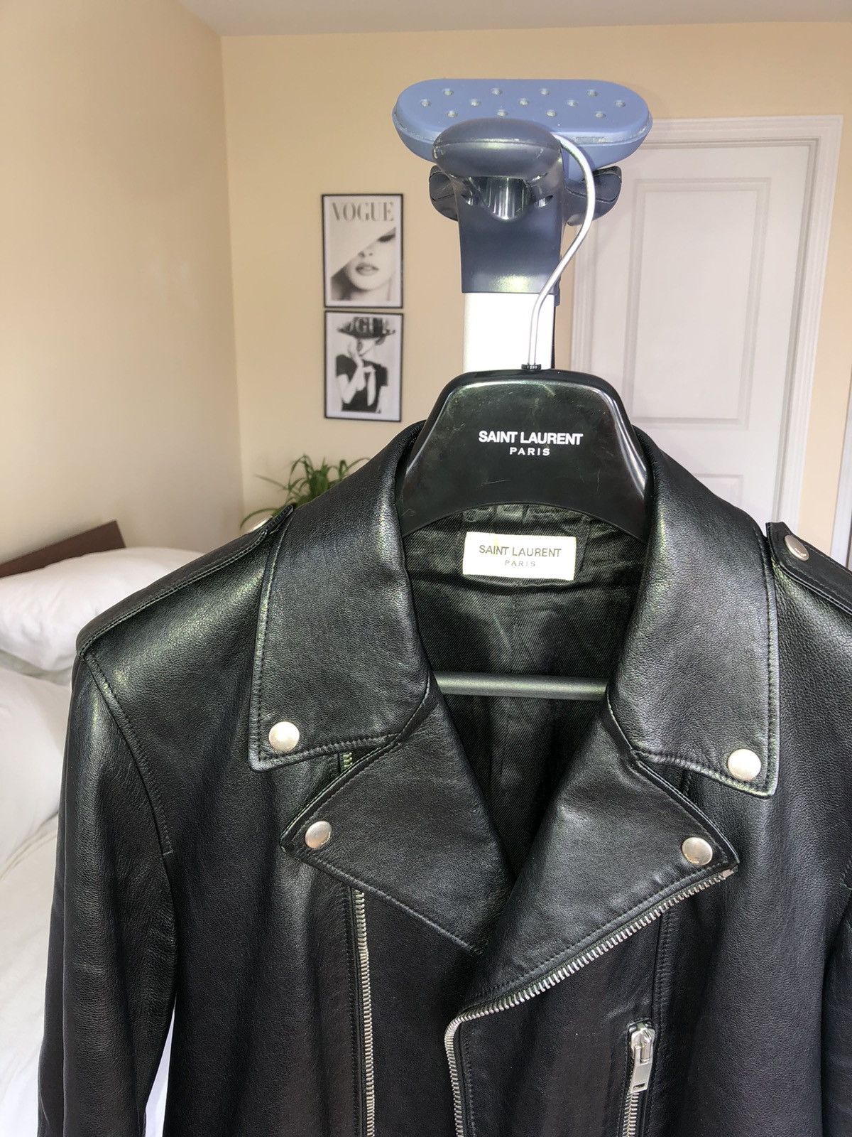 Hedi Slimane × Saint Laurent Paris Saint Laurent Leather Jacket 2013 collection Size US M / EU 48-50 / 2 - 5 Thumbnail