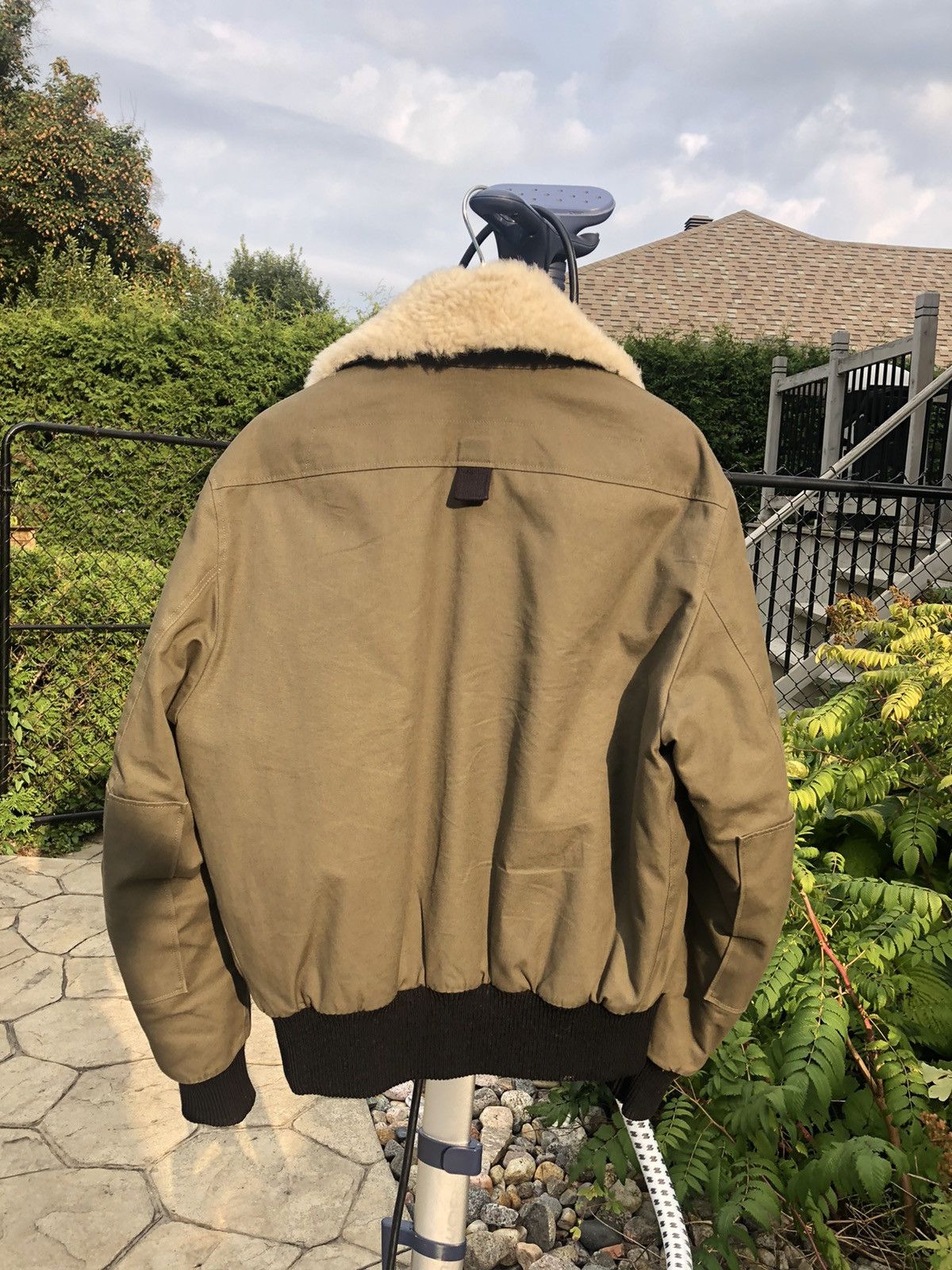 Hedi Slimane × Saint Laurent Paris Saint Laurent Aviator shearling bomber jacket Size US M / EU 48-50 / 2 - 6 Thumbnail
