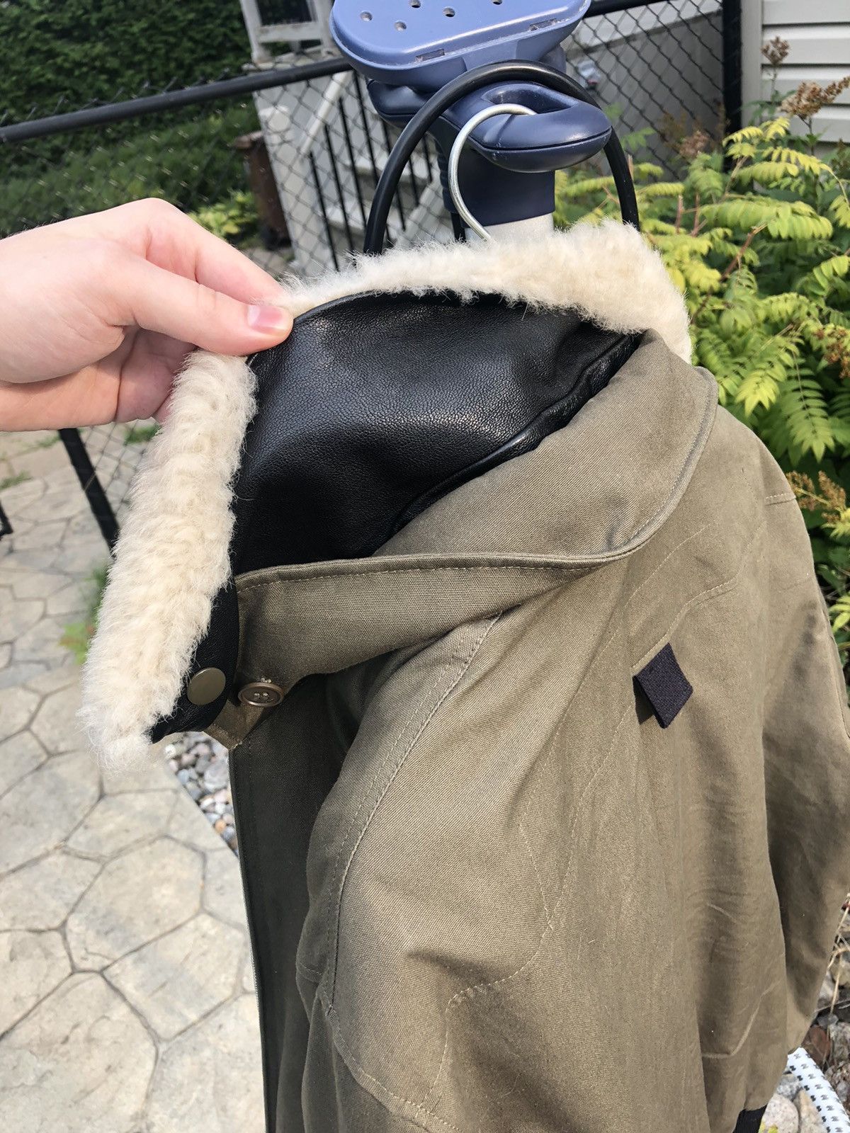Hedi Slimane × Saint Laurent Paris Saint Laurent Aviator shearling bomber jacket Size US M / EU 48-50 / 2 - 4 Thumbnail