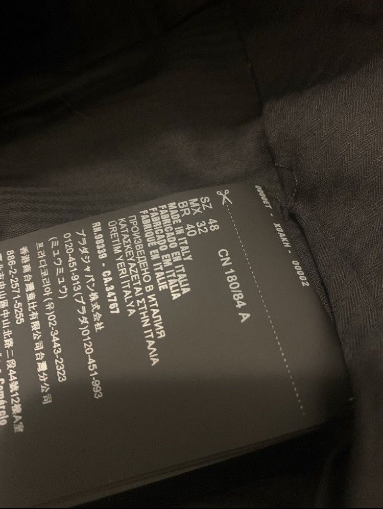 Prada Prada Re-Nylon Garbarine Pants size 48 Size US 32 / EU 48 - 23 Thumbnail