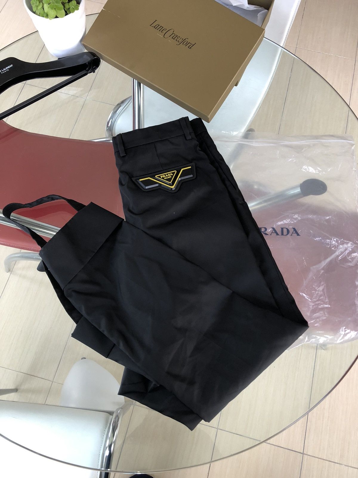 Prada Prada Re-Nylon Garbarine Pants size 48 Size US 32 / EU 48 - 12 Thumbnail