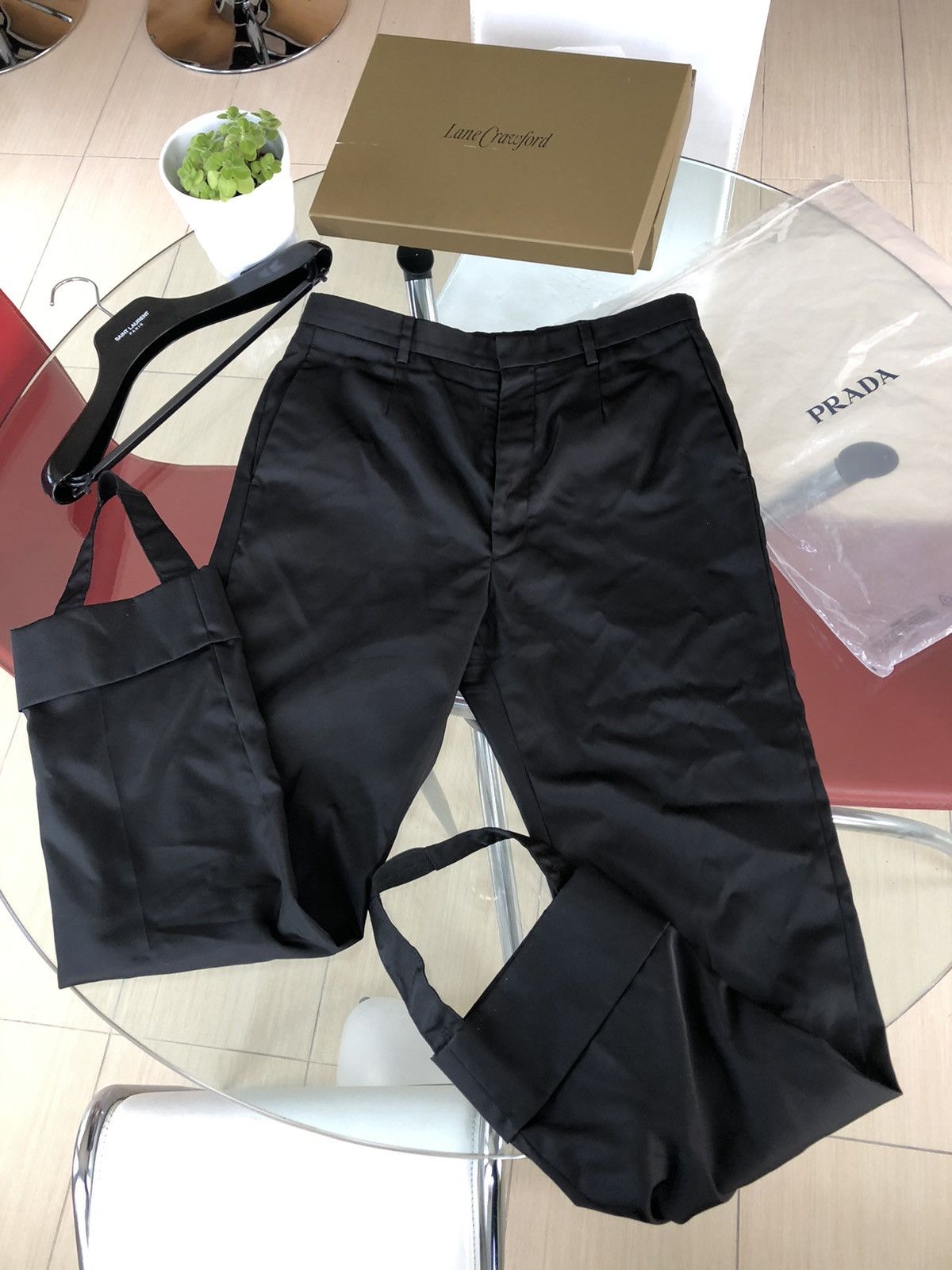 Prada Prada Re-Nylon Garbarine Pants size 48 Size US 32 / EU 48 - 8 Thumbnail