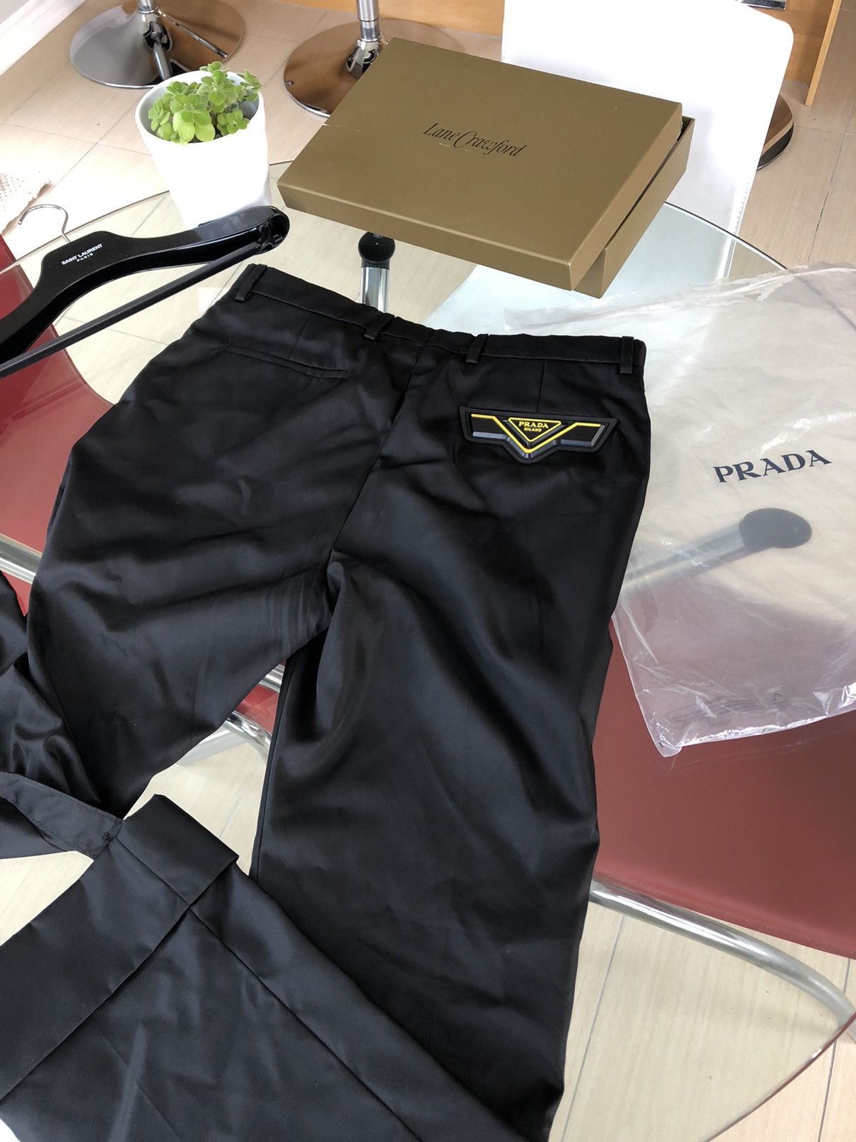 Prada Prada Re-Nylon Garbarine Pants size 48 Size US 32 / EU 48 - 2 Thumbnail