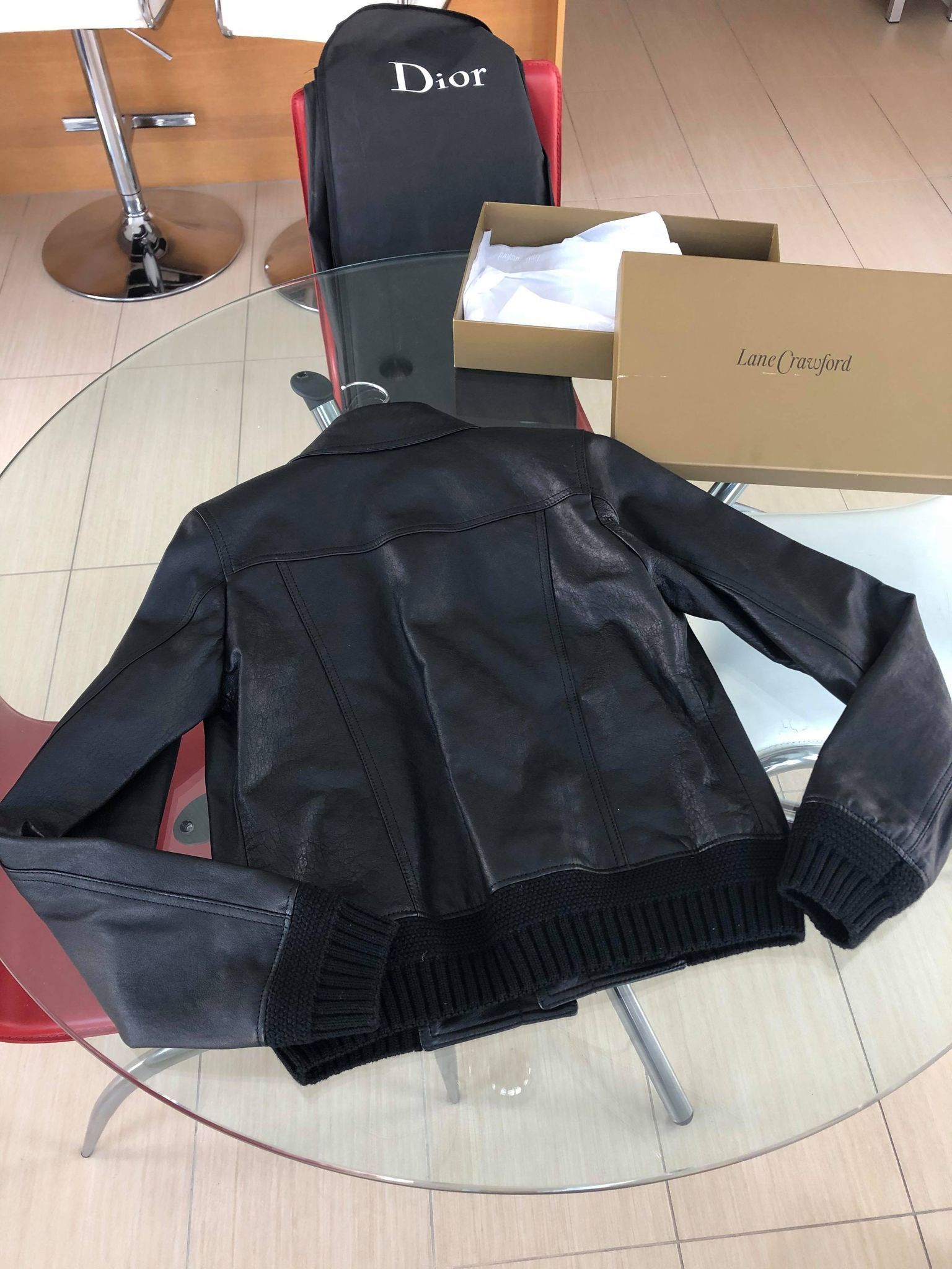 Saint Laurent Paris Saint Laurent Leather Trucker Jacket size Small Size US S / EU 44-46 / 1 - 10 Thumbnail