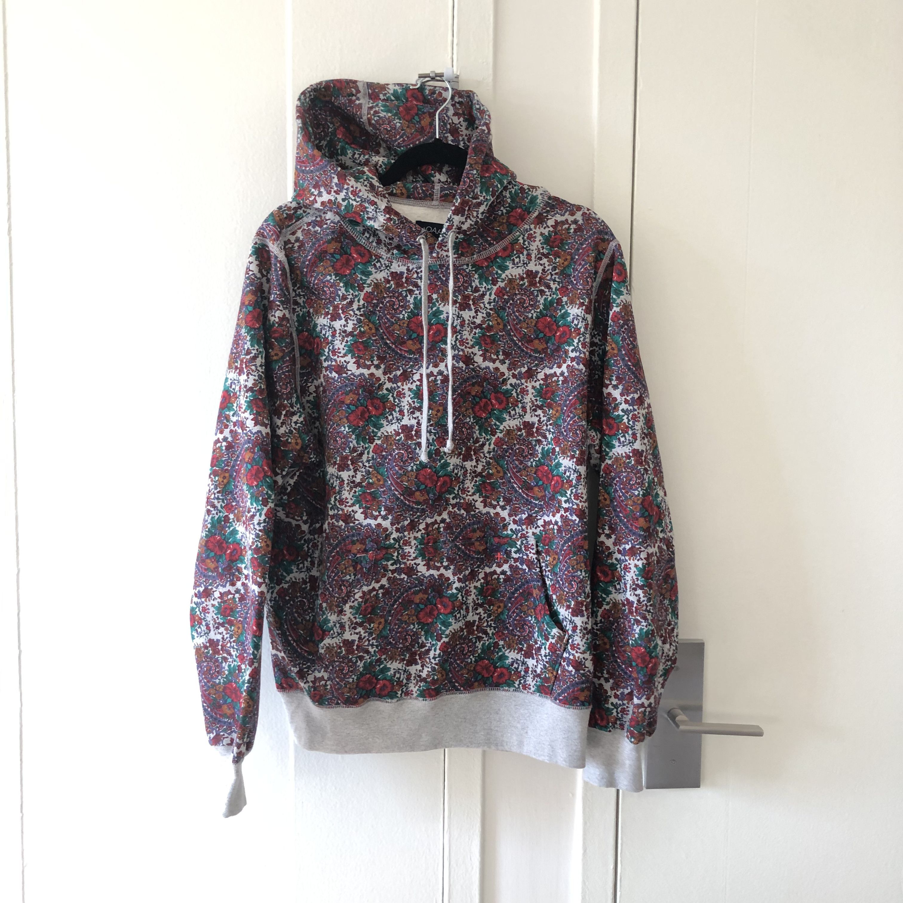 image of Noah Paisley Hoodie, Men's (Size Large)