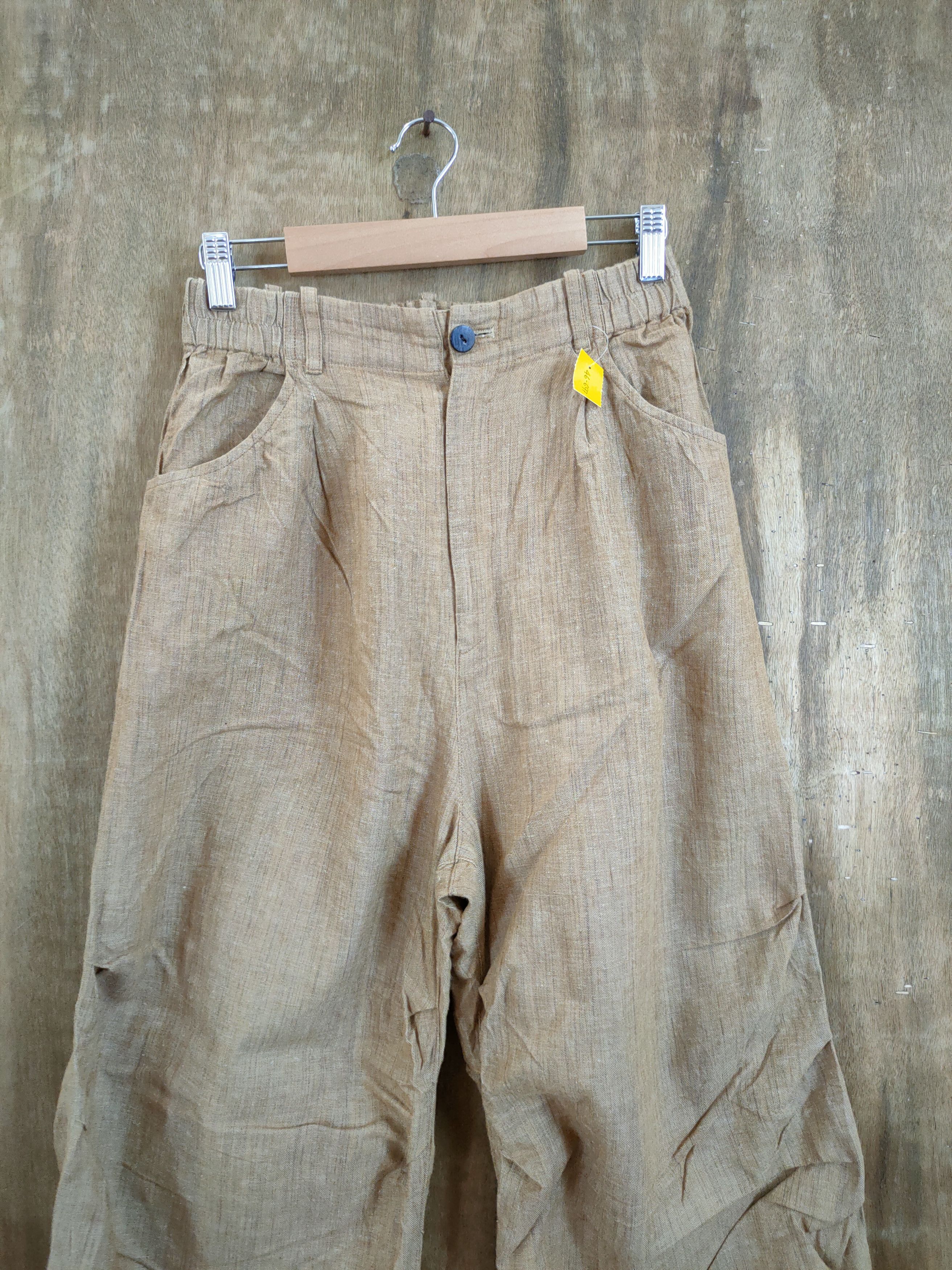 Japanese Brand DL Wine vintage spring japan streetwear cargo pants #46-697 Size US 29 - 4 Thumbnail