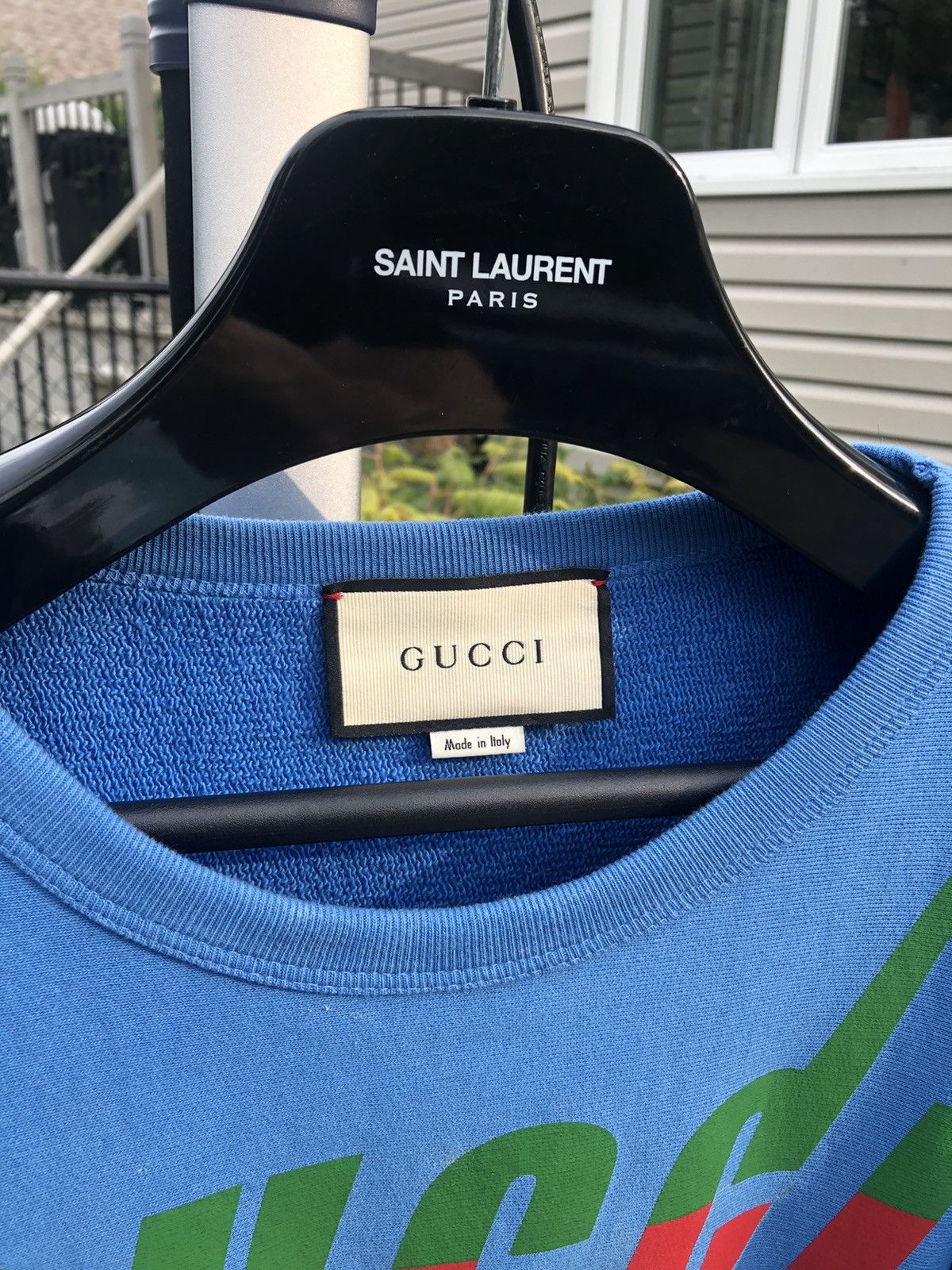 Gucci Gucci blade blue sweater shirt Small Size US S / EU 44-46 / 1 - 4 Thumbnail