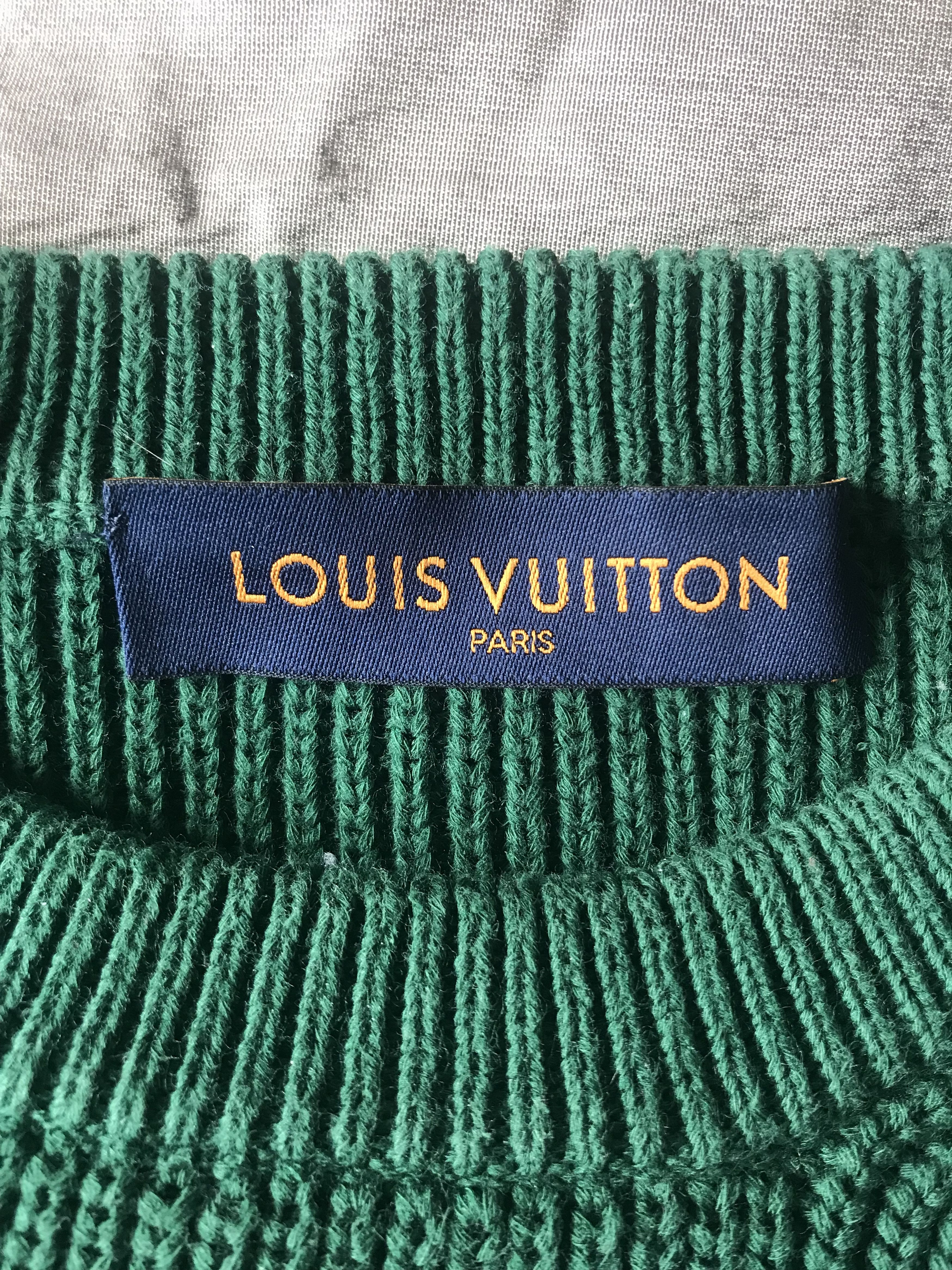 Louis Vuitton Louis Vuitton LV Jamaica sweater logo monogram Size US M / EU 48-50 / 2 - 17 Thumbnail