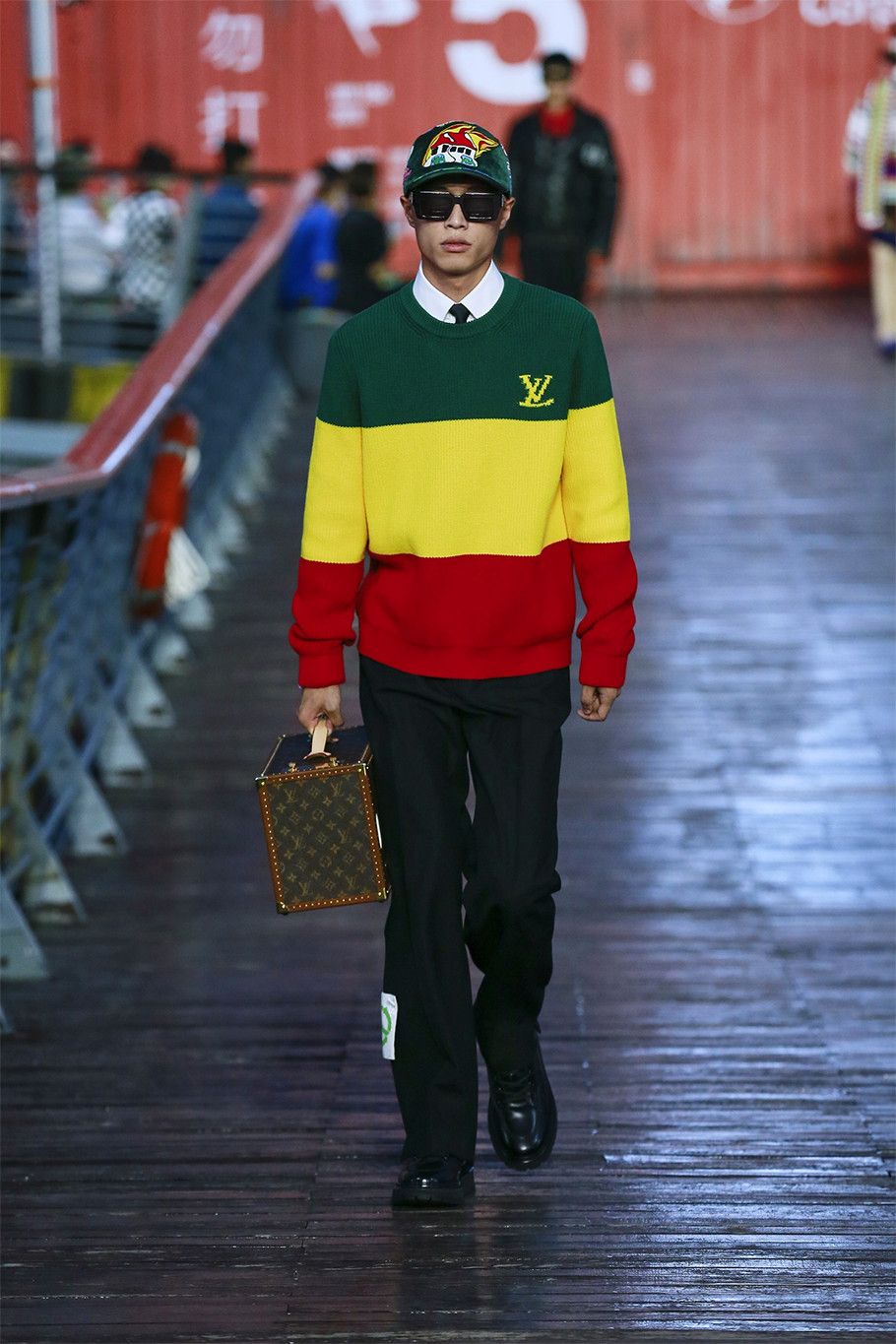 Louis Vuitton Louis Vuitton LV Jamaica sweater logo monogram Size US M / EU 48-50 / 2 - 12 Thumbnail