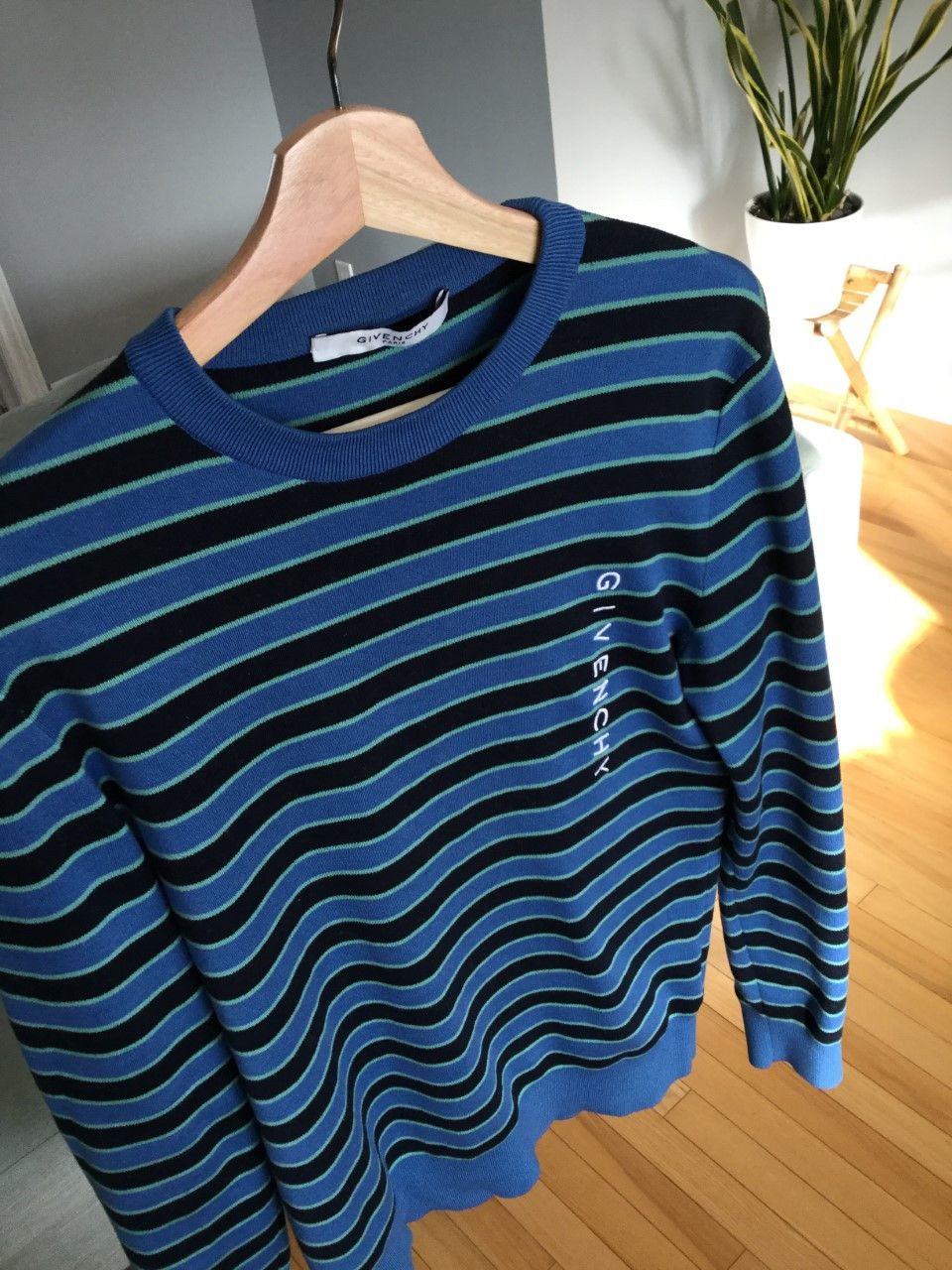 Givenchy Givenchy logo striped sweater size small Size US S / EU 44-46 / 1 - 6 Thumbnail