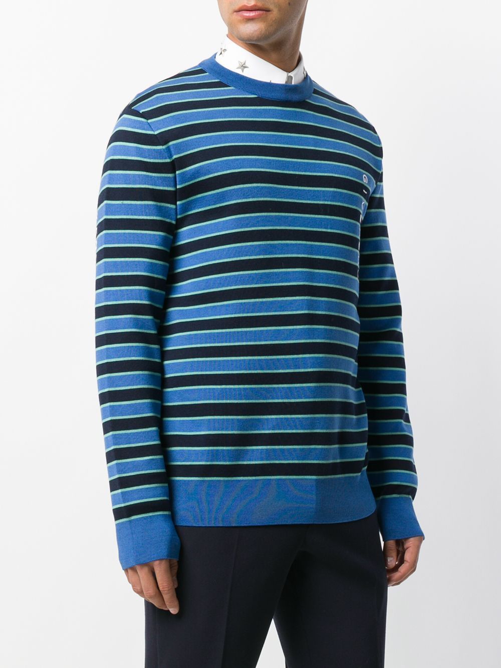 Givenchy Givenchy logo striped sweater size small Size US S / EU 44-46 / 1 - 16 Thumbnail