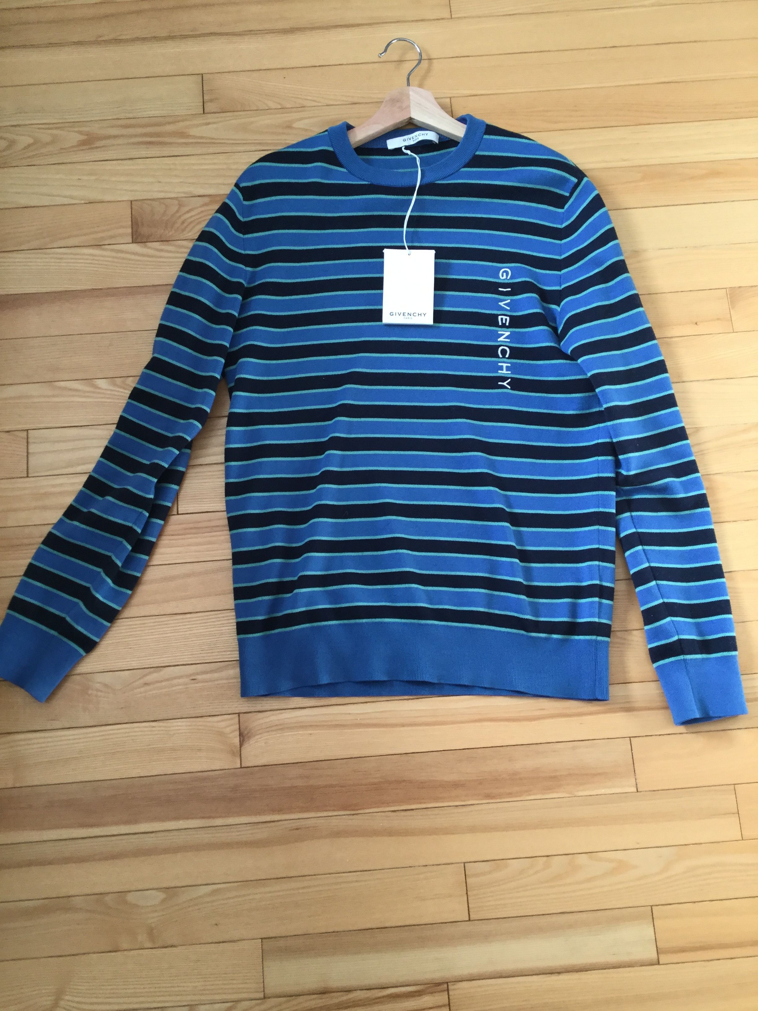 Givenchy Givenchy logo striped sweater size small Size US S / EU 44-46 / 1 - 2 Thumbnail