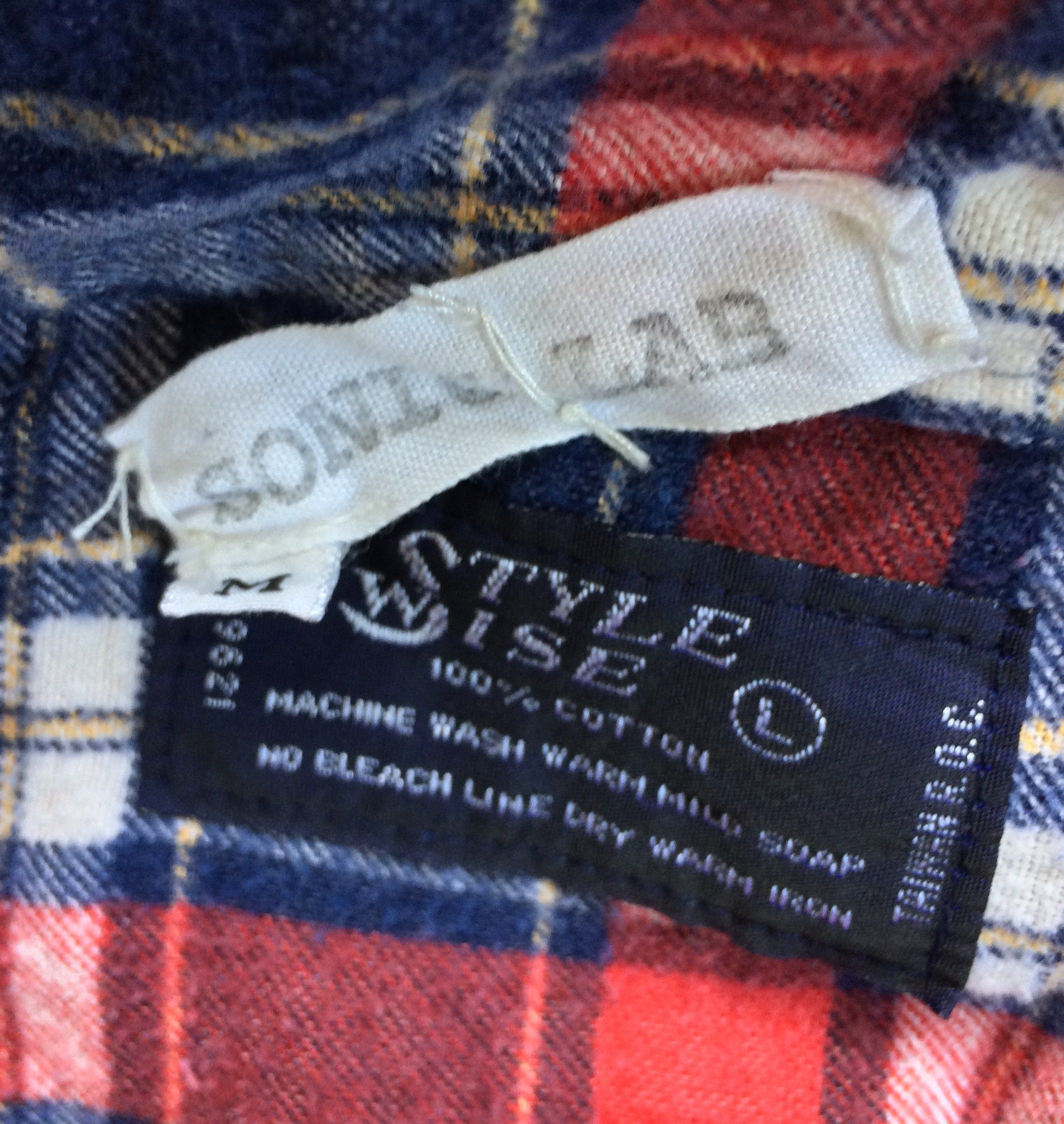 Needles × Sonic Lab Early Rebuild Ribbon Flannel! Size US L / EU 52-54 / 3 - 4 Thumbnail