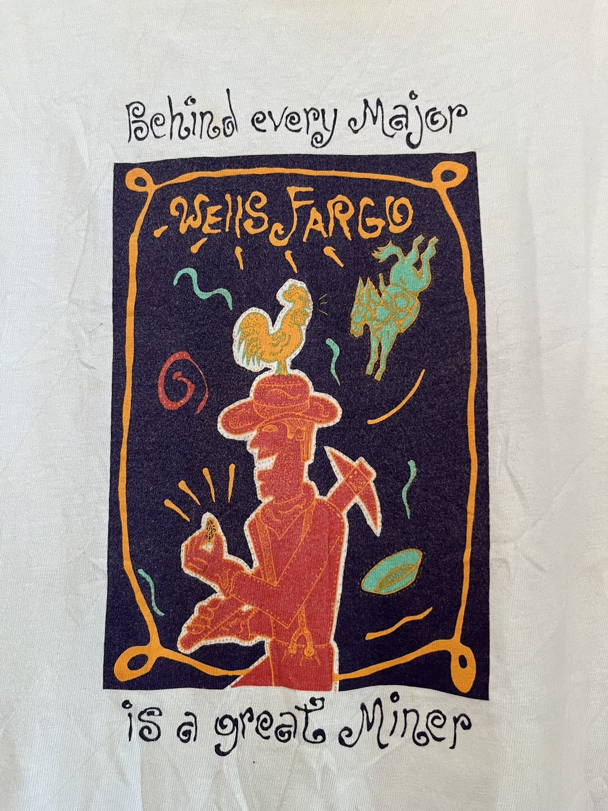 Vintage Wells fargo ft91 Size US XL / EU 56 / 4 - 2 Thumbnail