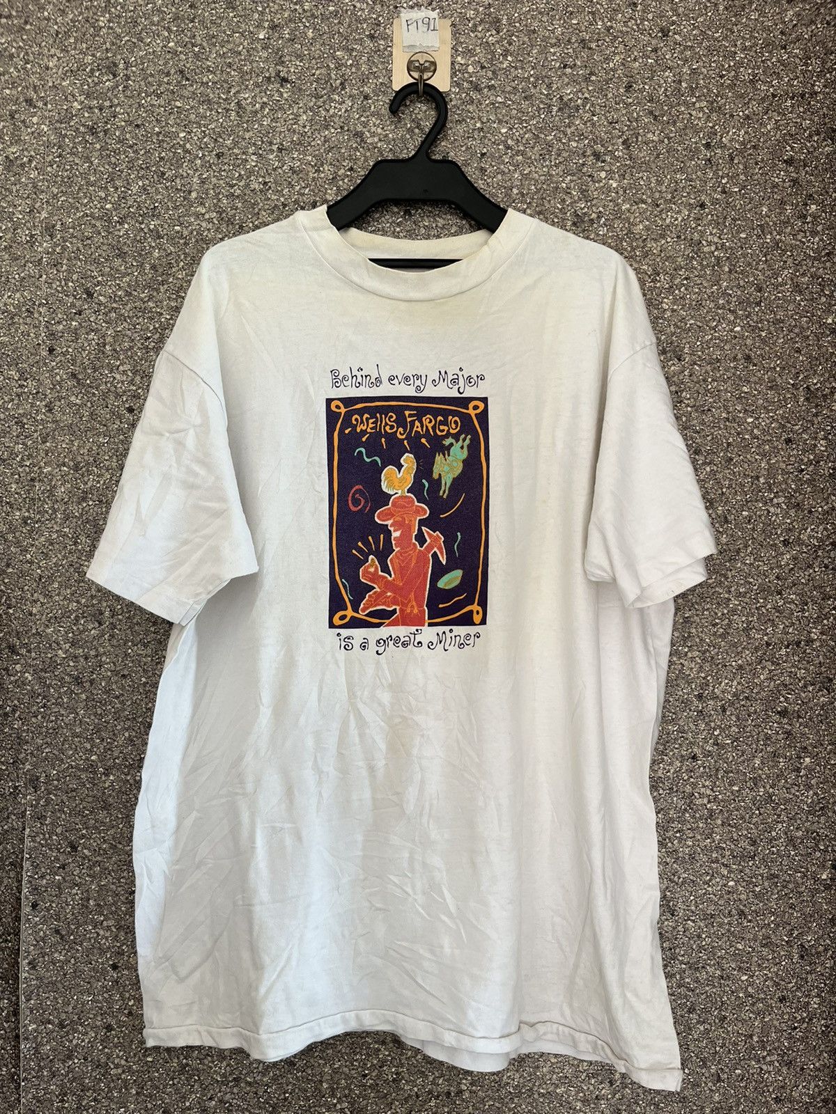Vintage Wells fargo ft91 Size US XL / EU 56 / 4 - 1 Thumbnail