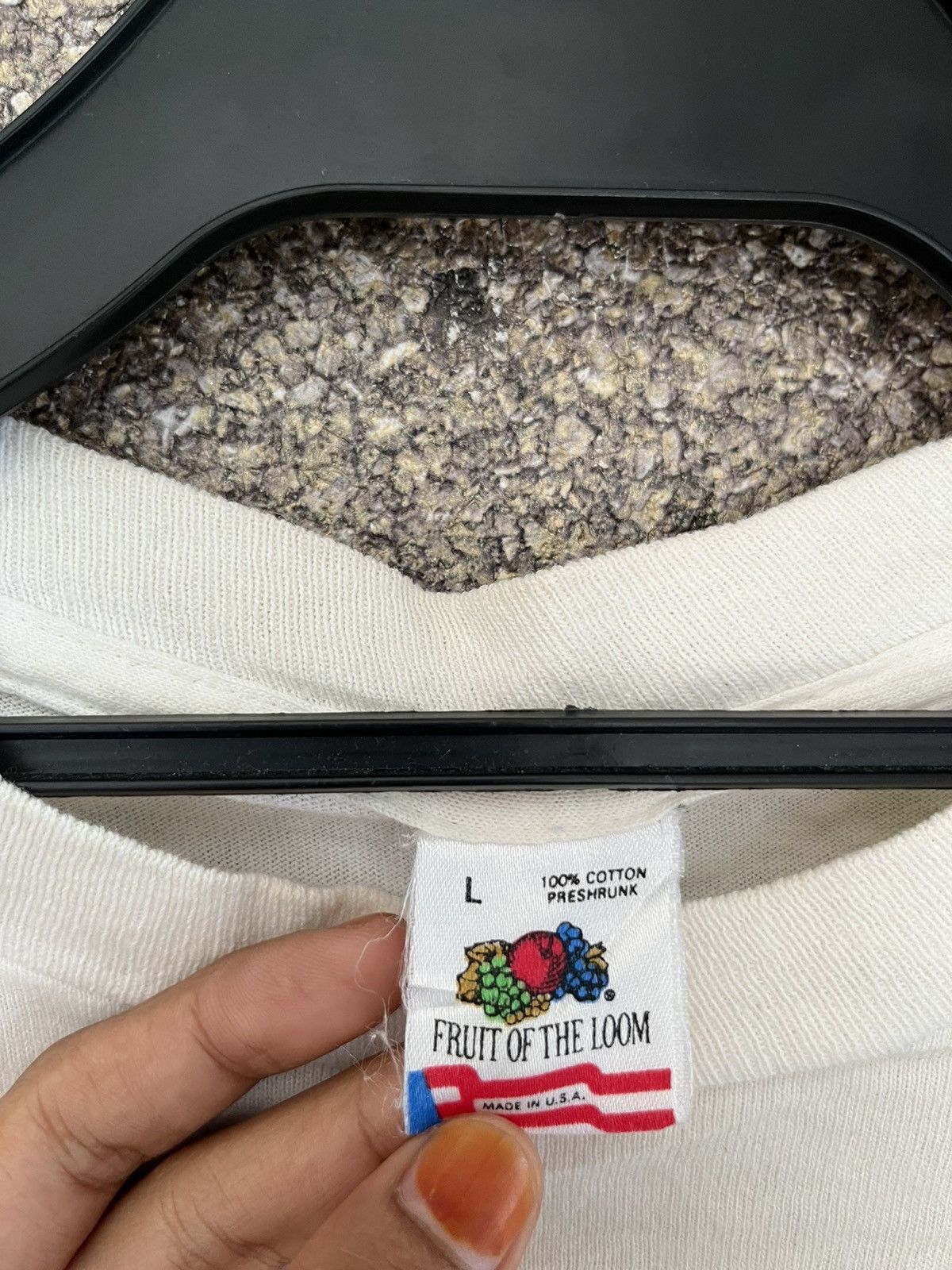 Vintage Fruit of the loom ft91 Size US L / EU 52-54 / 3 - 3 Thumbnail