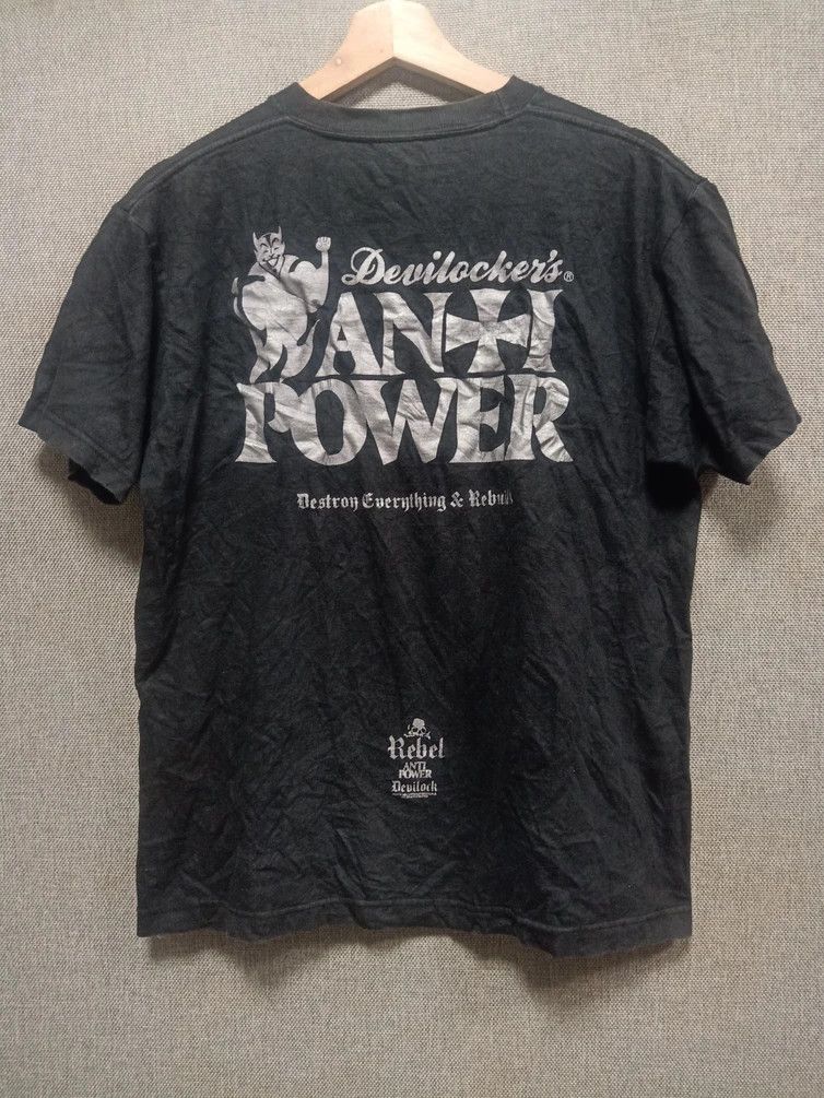 Devilock t shirt devilock anti power rebel Size US M / EU 48-50 / 2 - 1 Thumbnail