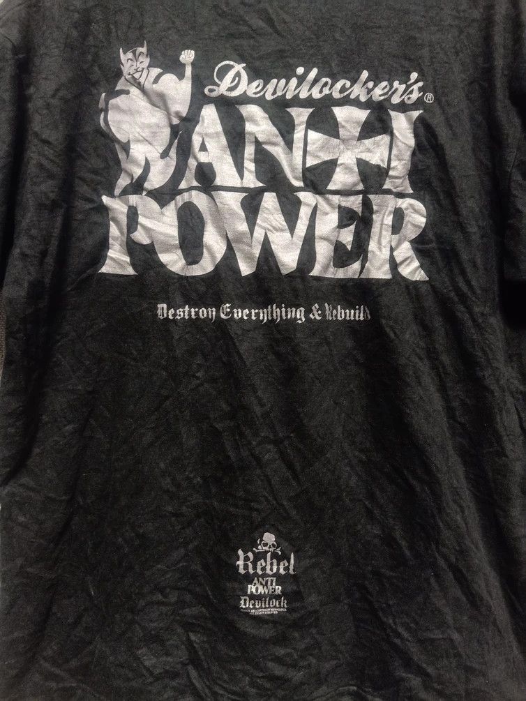 Devilock t shirt devilock anti power rebel Size US M / EU 48-50 / 2 - 4 Thumbnail
