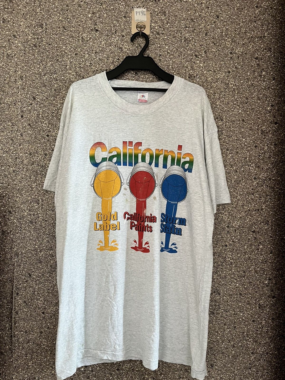 image of Vintage California Ft91 in Grey, Men's (Size XL)