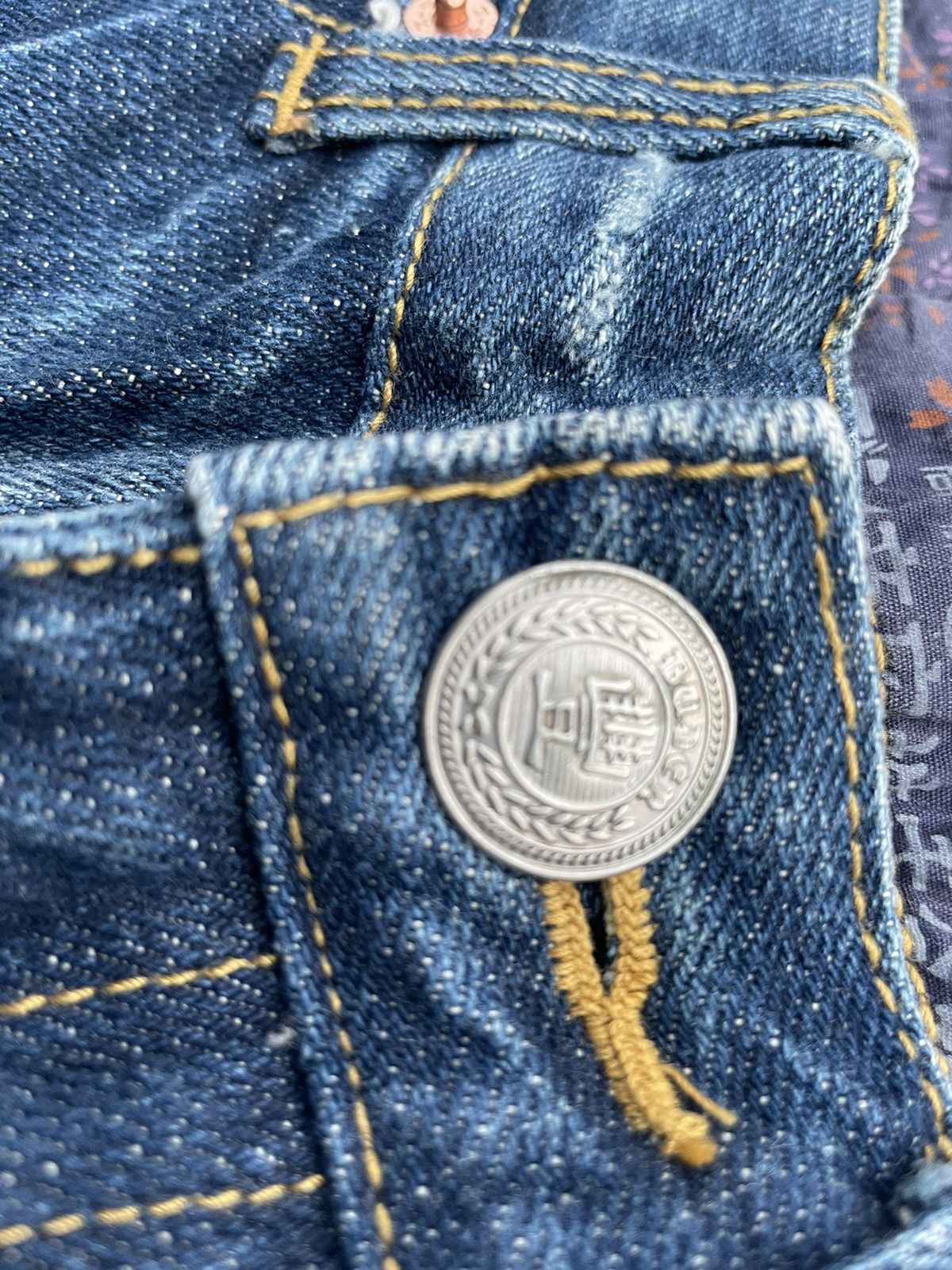 If Six Was Nine Japanesse Traditional Custom Distressed Denim Size US 30 / EU 46 - 13 Thumbnail