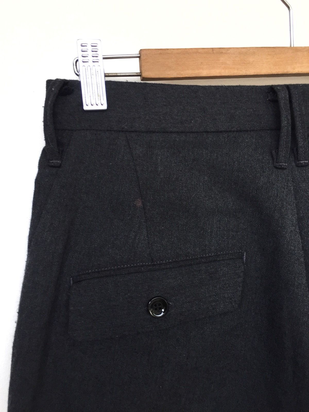 Japanese Brand 🇯🇵 Made Poly Rayon 🎈Leg Zip Sarouel Crop Pants Size US 29 - 8 Thumbnail