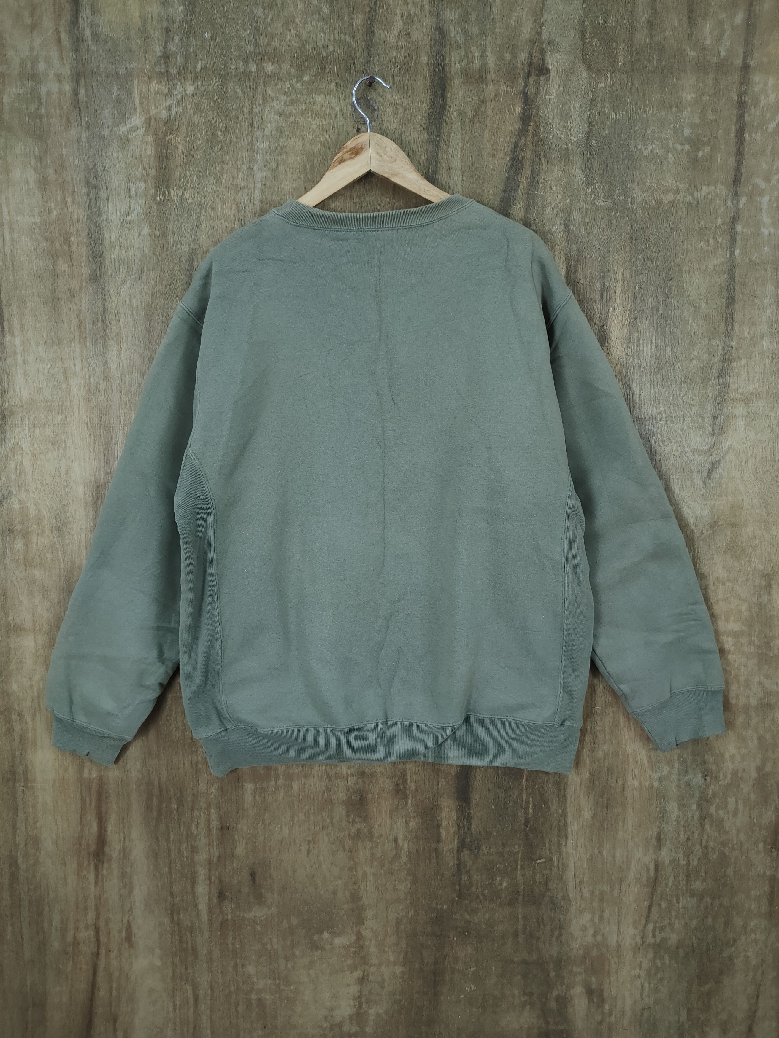 Avirex DLL Avirex green vintage baggie sweatshirt #2484T Size US L / EU 52-54 / 3 - 8 Thumbnail