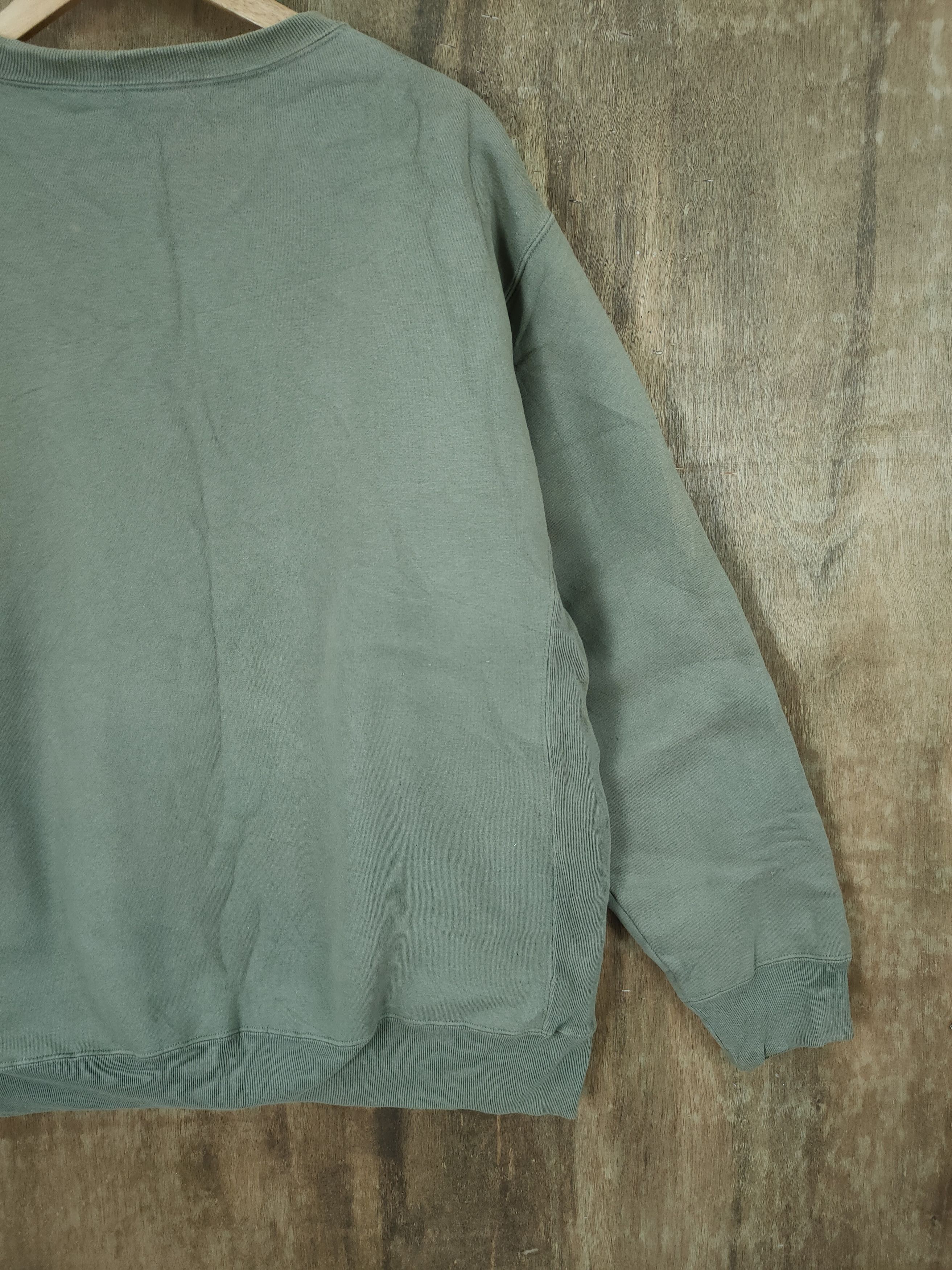 Avirex DLL Avirex green vintage baggie sweatshirt #2484T Size US L / EU 52-54 / 3 - 10 Thumbnail