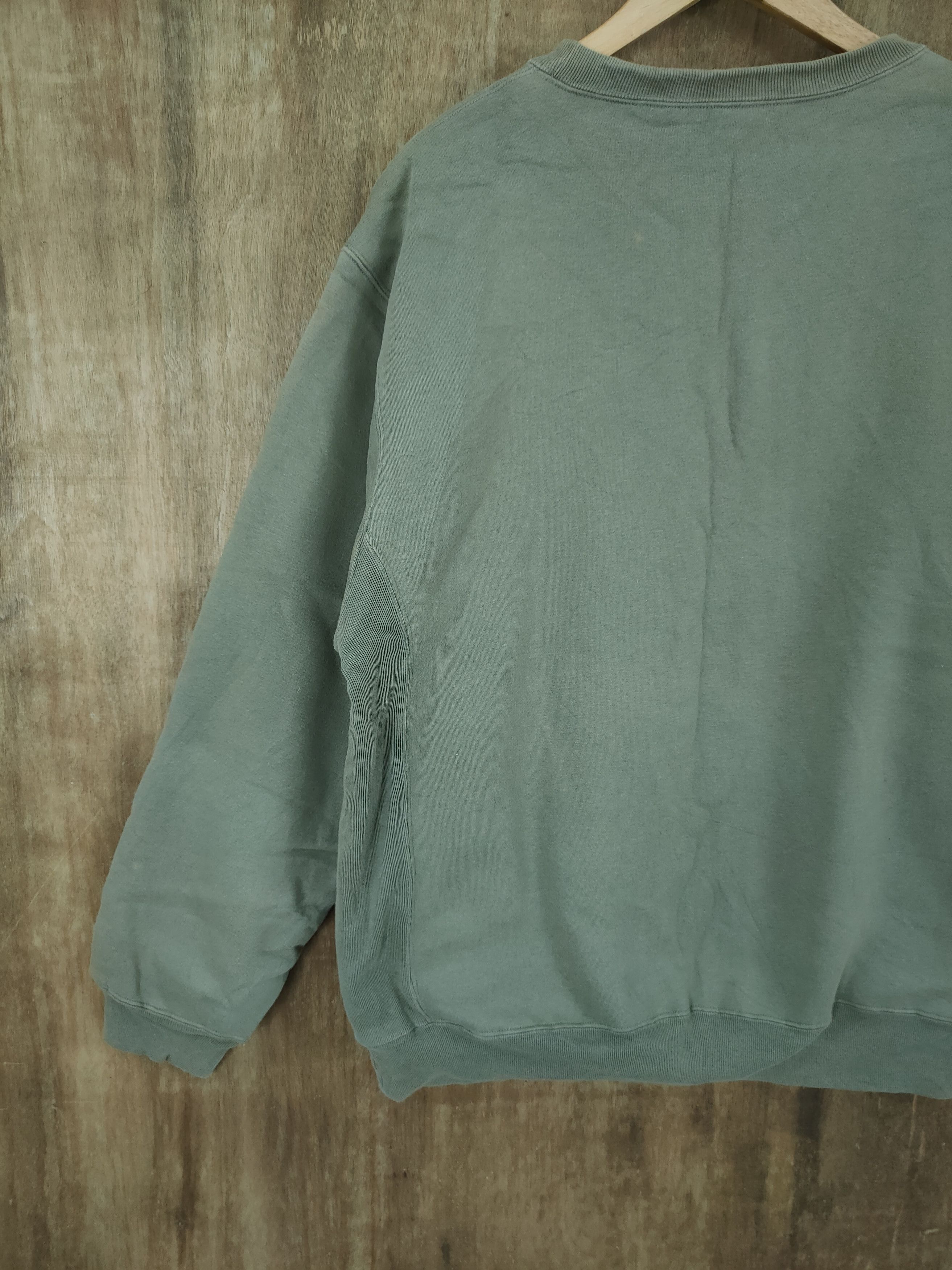 Avirex DLL Avirex green vintage baggie sweatshirt #2484T Size US L / EU 52-54 / 3 - 9 Thumbnail