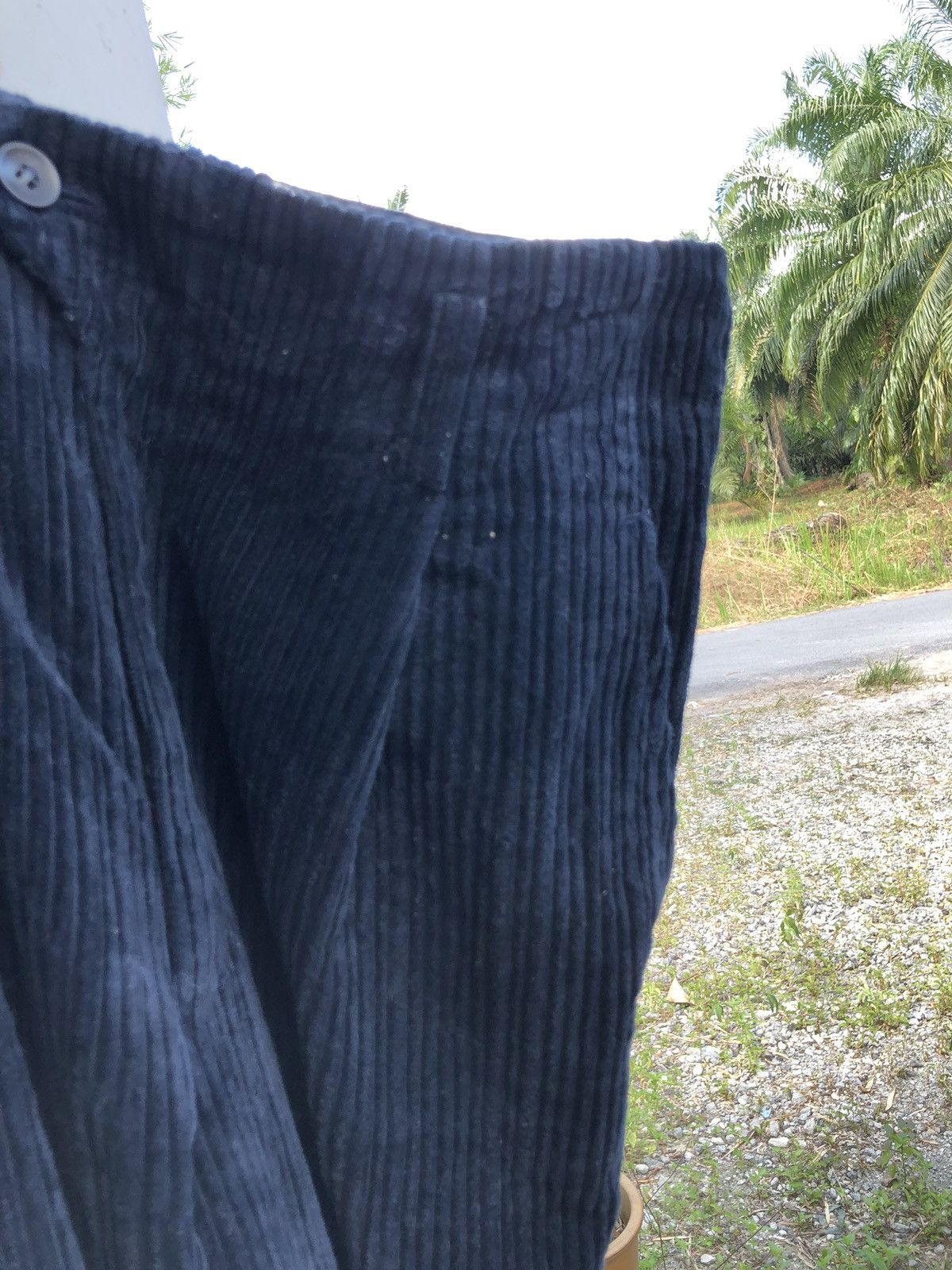 Kenzo GRAIL🔥OG Kenzo 🇫🇷 Velvet Baggy O/S Gabardine Pants Size US 36 / EU 52 - 7 Thumbnail
