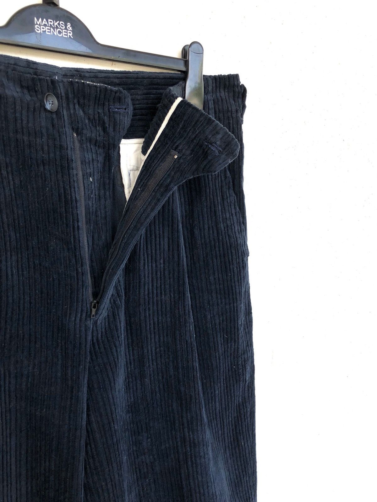 Kenzo GRAIL🔥OG Kenzo 🇫🇷 Velvet Baggy O/S Gabardine Pants Size US 36 / EU 52 - 4 Thumbnail