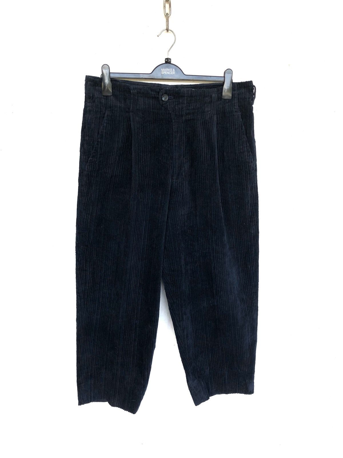 Kenzo GRAIL🔥OG Kenzo 🇫🇷 Velvet Baggy O/S Gabardine Pants Size US 36 / EU 52 - 1 Thumbnail