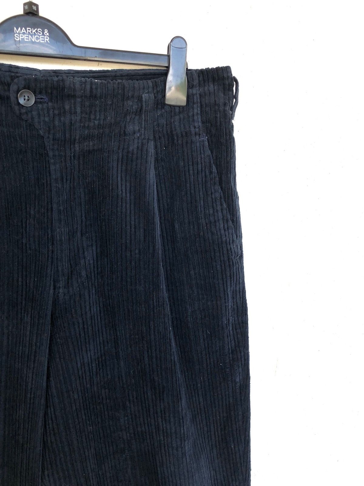 Kenzo GRAIL🔥OG Kenzo 🇫🇷 Velvet Baggy O/S Gabardine Pants Size US 36 / EU 52 - 2 Thumbnail