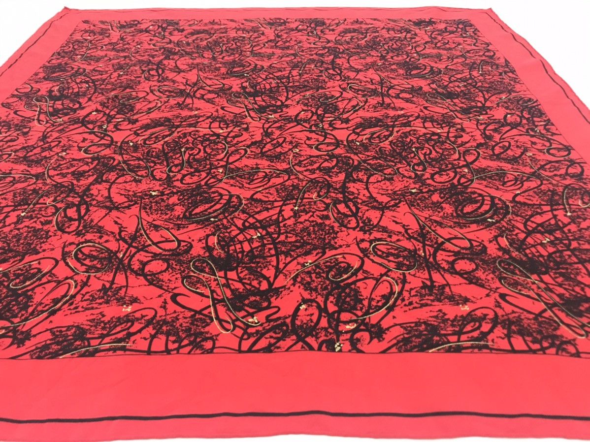 Christian Dior Monsieur × Other × Vintage CHRISTIAN DIOR SWIRL PATTERN SCARF / NECKERCHIEF Size ONE SIZE - 6 Thumbnail