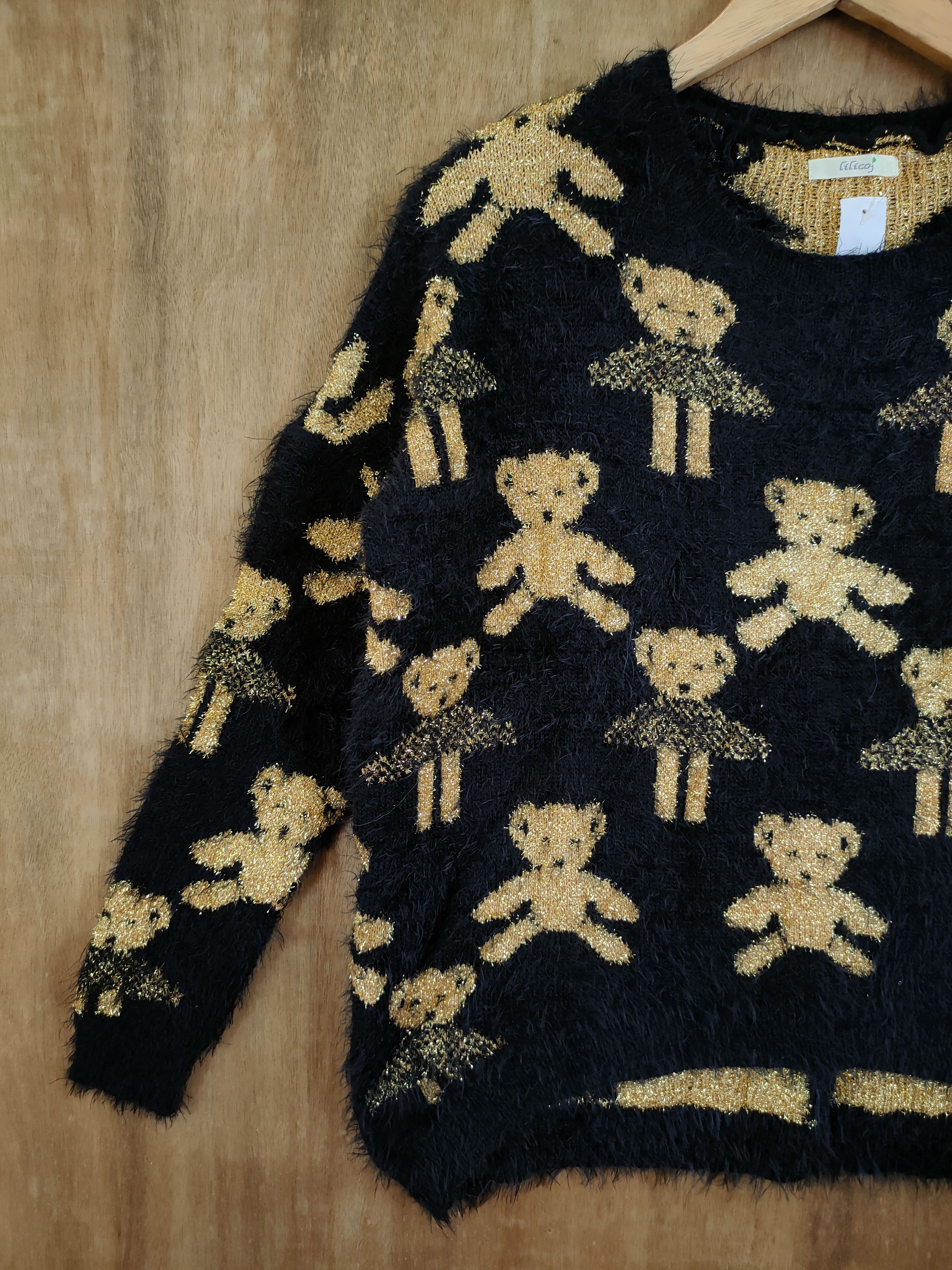 Grailed DL Lilicoj teddy bear mohair shaggy fur knitwear #46-1028 Size S / US 4 / IT 40 - 2 Thumbnail