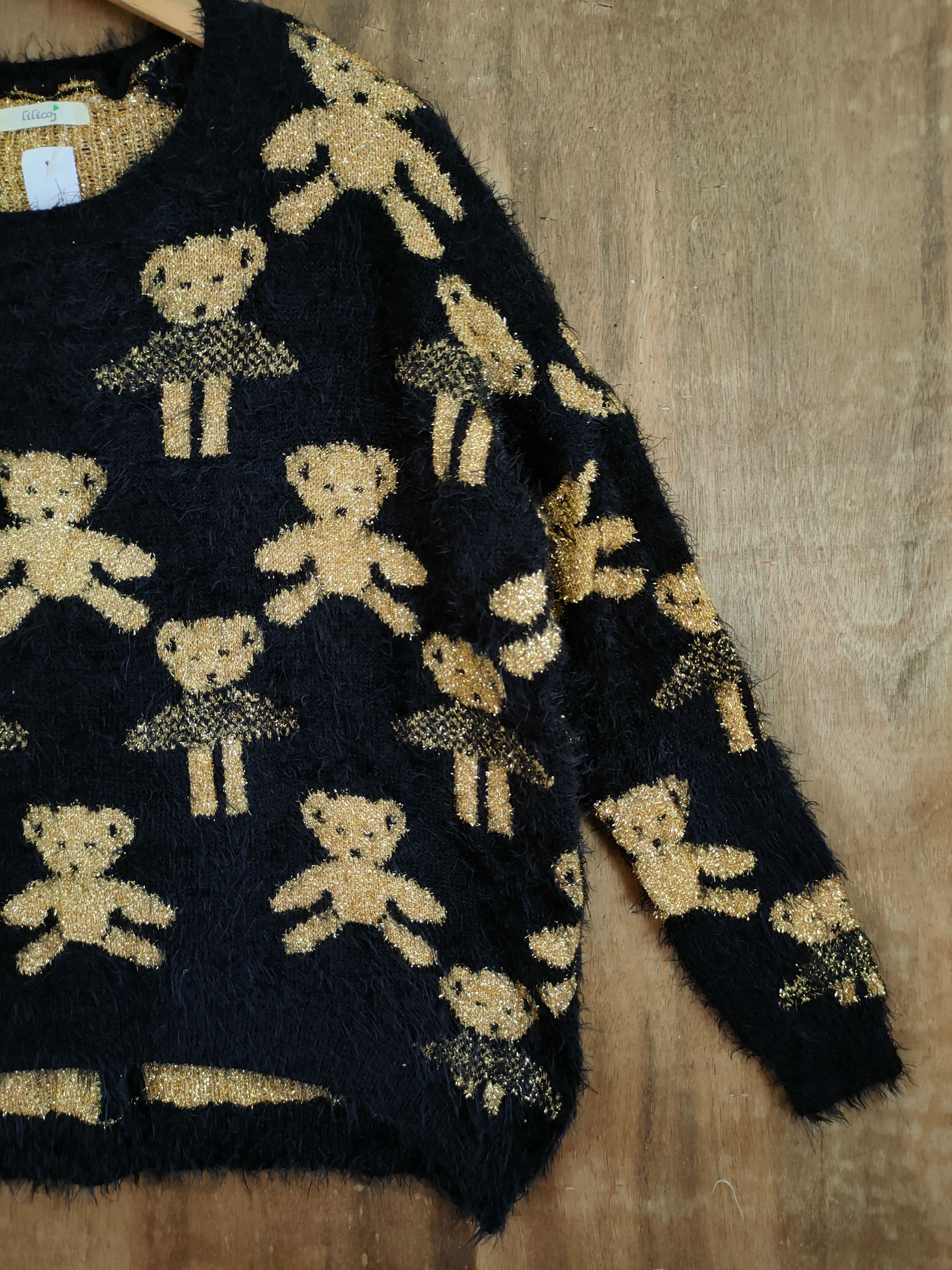 Grailed DL Lilicoj teddy bear mohair shaggy fur knitwear #46-1028 Size S / US 4 / IT 40 - 3 Thumbnail