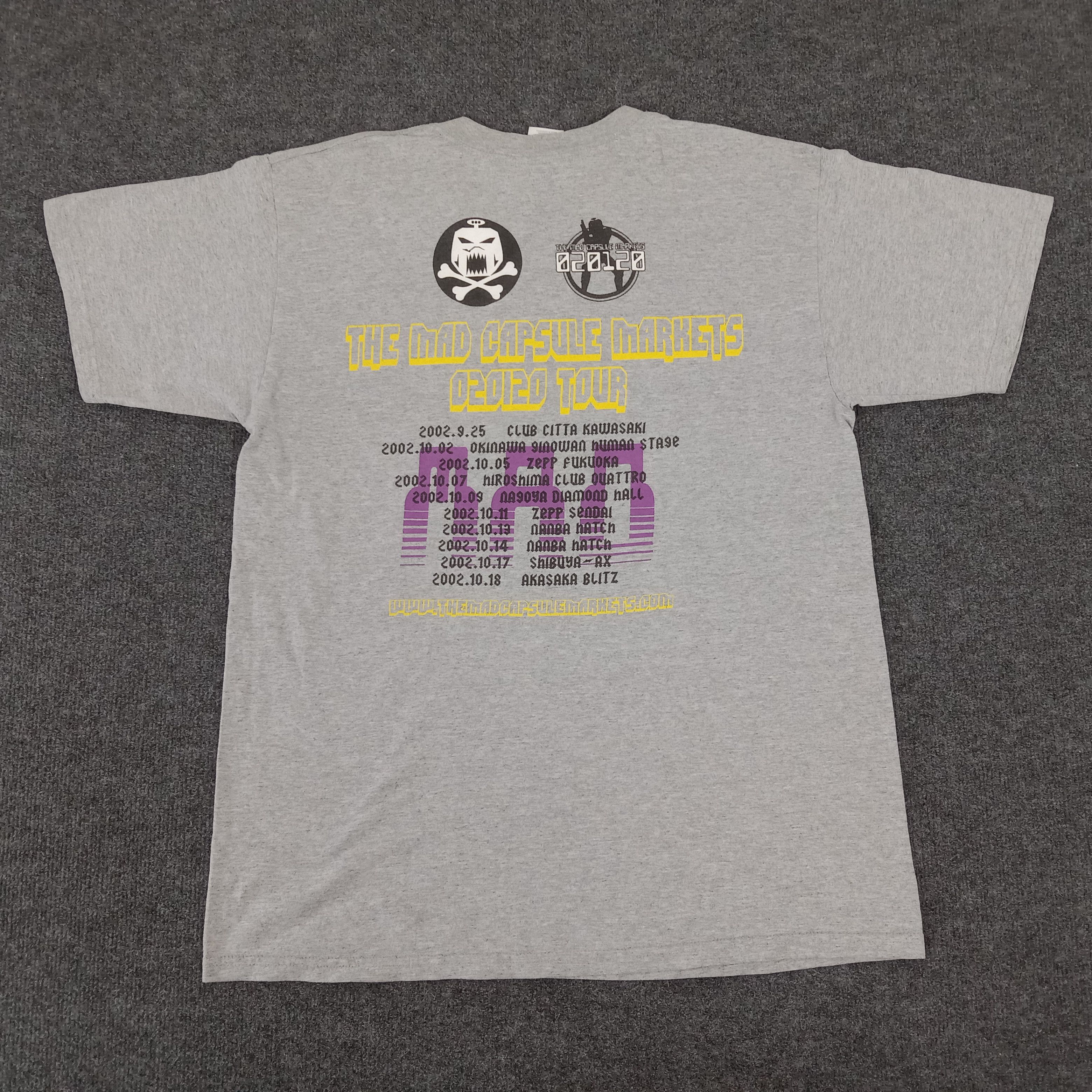 Band Tees × Japanese Brand × Vintage The Mad Capsule Markets Japanese Band Tshirt Size US M / EU 48-50 / 2 - 1 Thumbnail