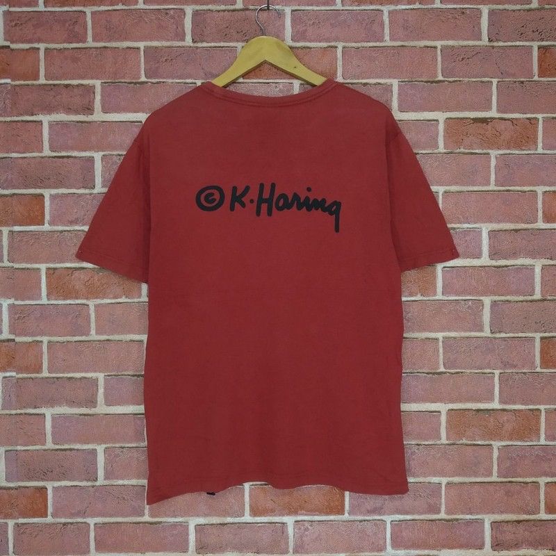 Keith Haring × Vintage Vintage Keith Haring American Artwork Pop Art T-shirt Size US M / EU 48-50 / 2 - 2 Thumbnail