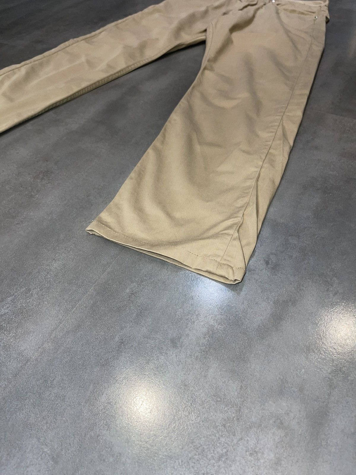 Acne Studios Acne Studios Generic Boy Dark Beige Chino Pants Size US 31 - 2 Thumbnail
