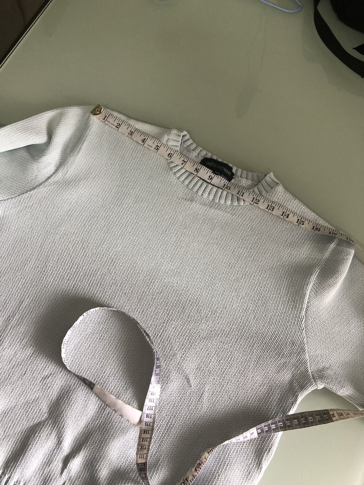 Yohji Yamamoto Nice❗️Yohji Yamamoto INED Homme Minimalist Knit Sweater Size M / US 6-8 / IT 42-44 - 15 Thumbnail