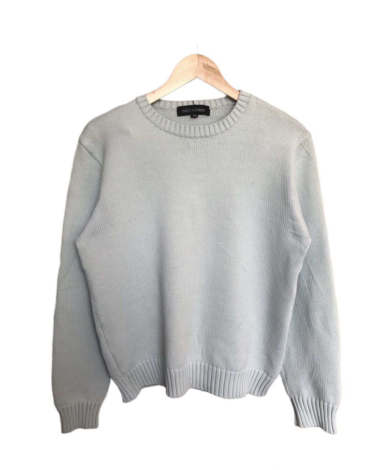 Yohji Yamamoto Nice❗️Yohji Yamamoto INED Homme Minimalist Knit Sweater Size M / US 6-8 / IT 42-44 - 1 Thumbnail