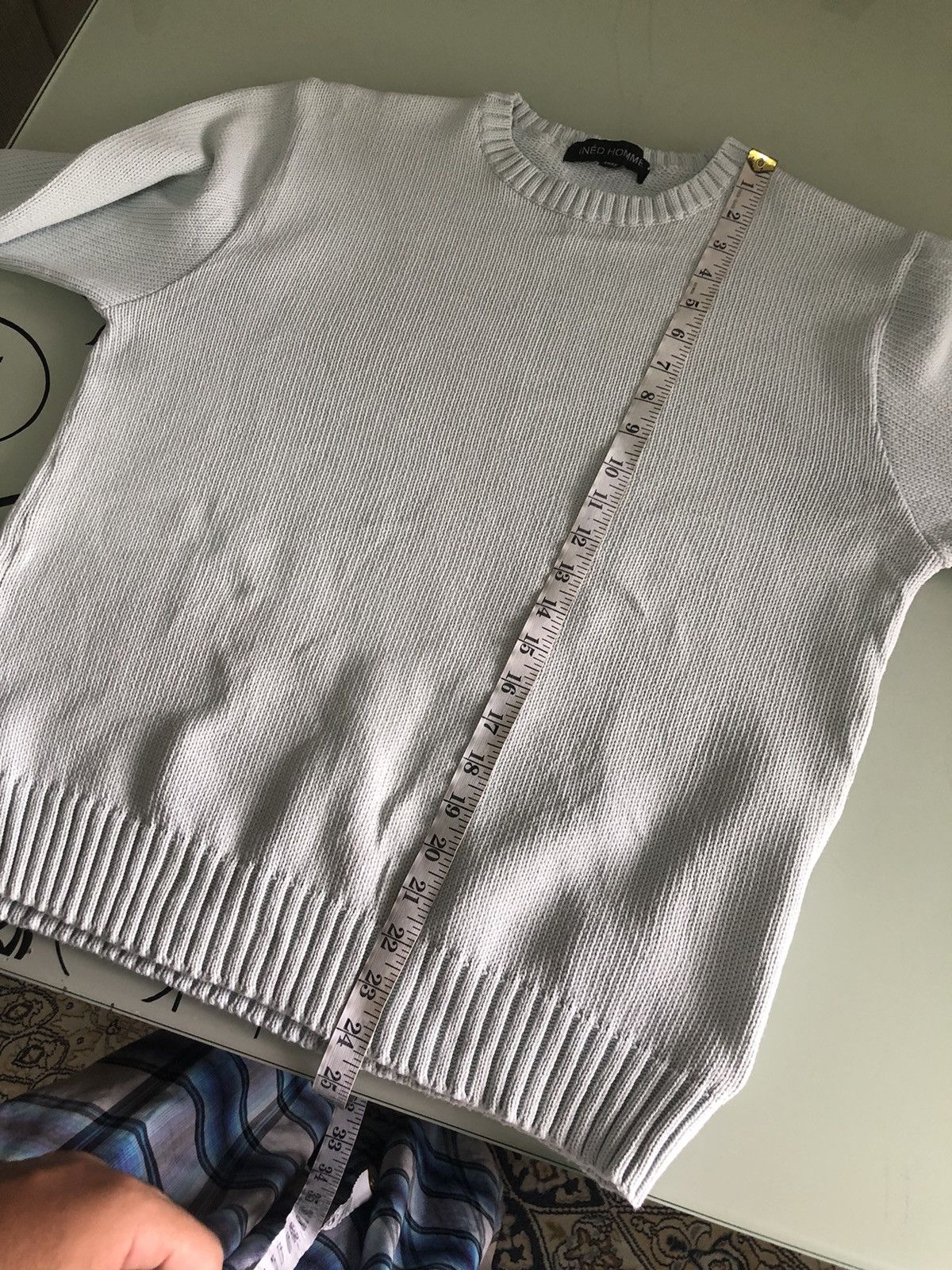 Yohji Yamamoto Nice❗️Yohji Yamamoto INED Homme Minimalist Knit Sweater Size M / US 6-8 / IT 42-44 - 16 Thumbnail