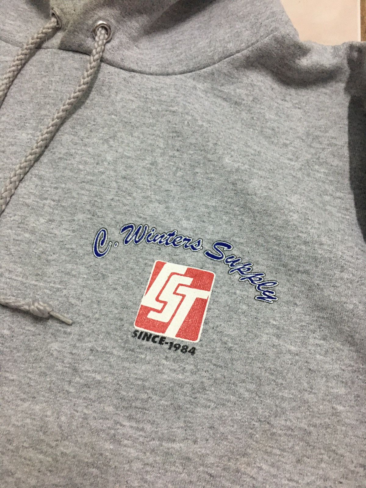 Hanes × Vintage Vintage hanes c. winter supply hoodie Size US XL / EU 56 / 4 - 2 Thumbnail