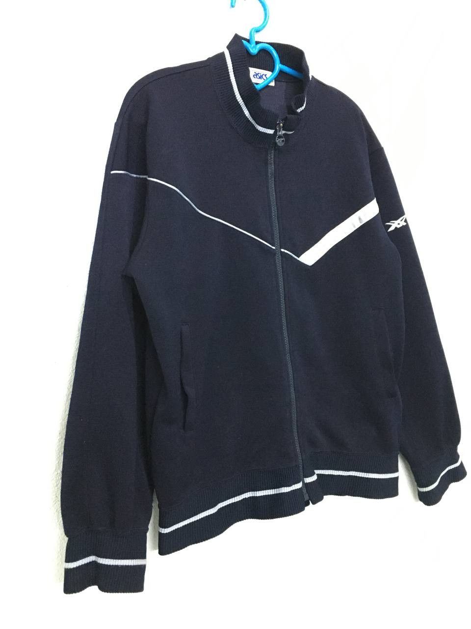 Asics × Japanese Brand × Vintage Vintage Asics Track Jacket Zipper Size US S / EU 44-46 / 1 - 3 Thumbnail