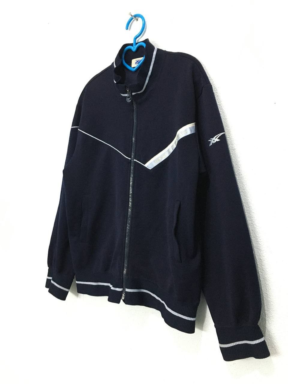 Asics × Japanese Brand × Vintage Vintage Asics Track Jacket Zipper Size US S / EU 44-46 / 1 - 2 Thumbnail