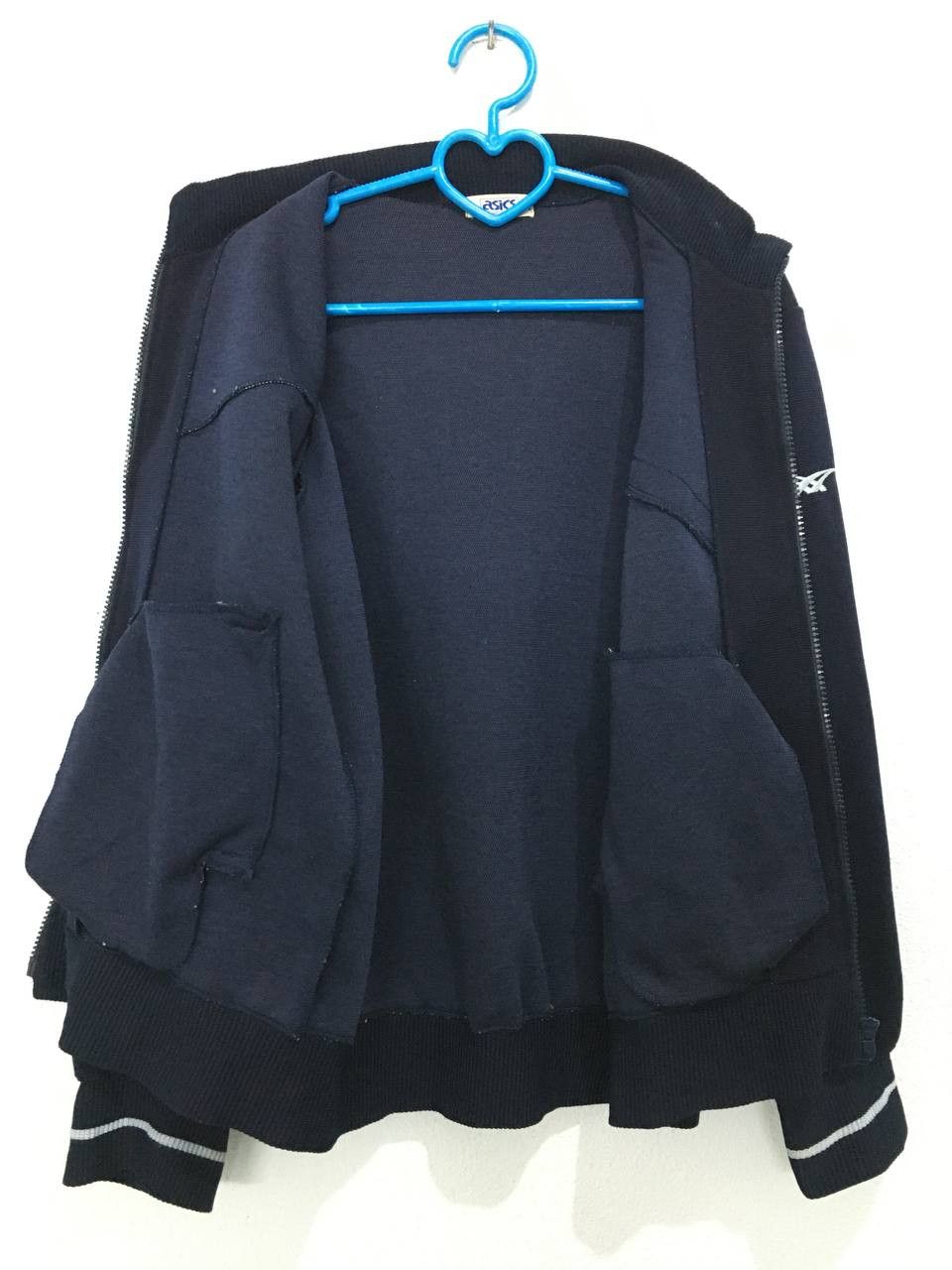 Asics × Japanese Brand × Vintage Vintage Asics Track Jacket Zipper Size US S / EU 44-46 / 1 - 10 Thumbnail