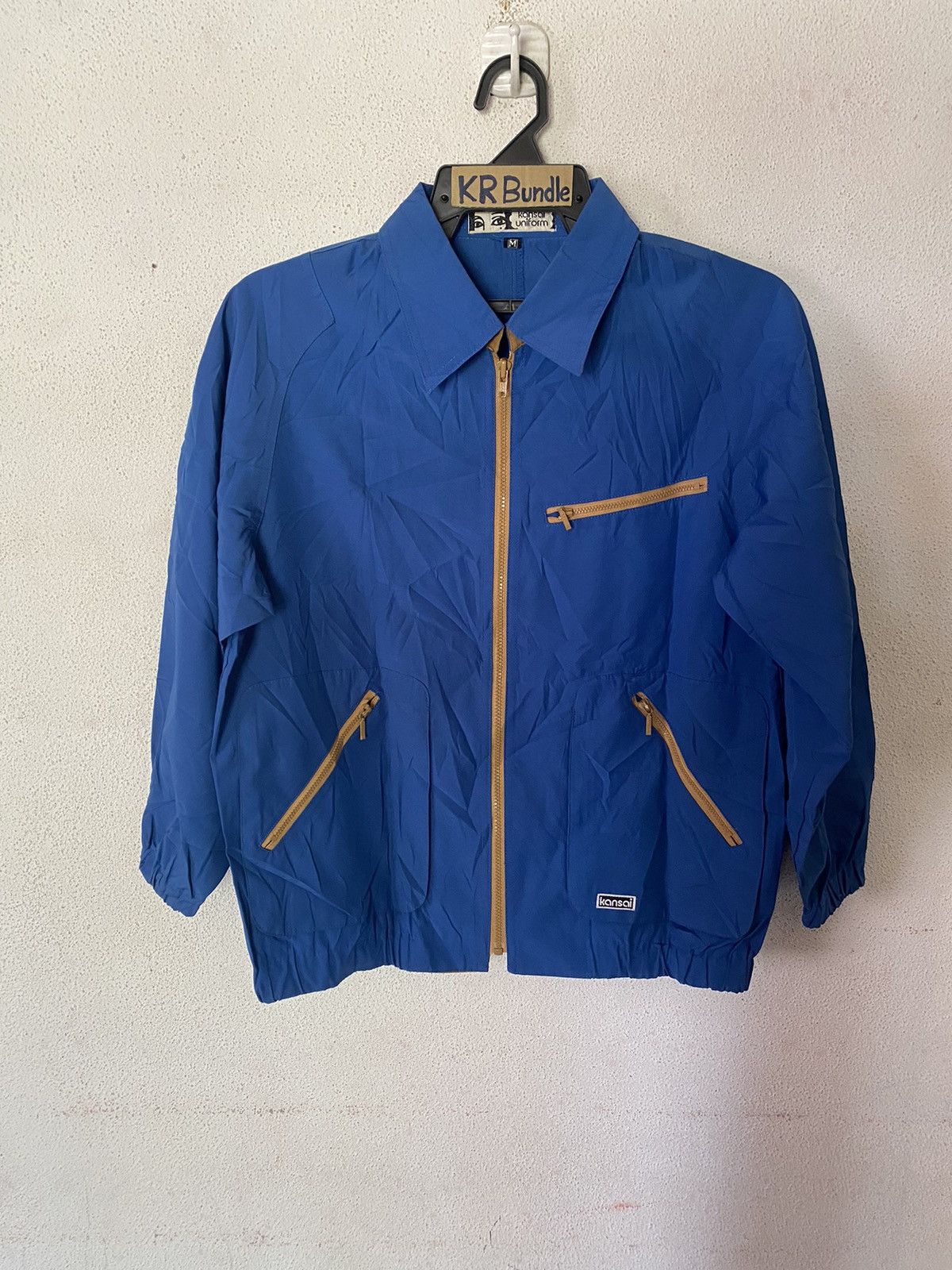 image of Kansai Yamamoto Kansai Uniform Jacket in Blue, Men's (Size Medium)