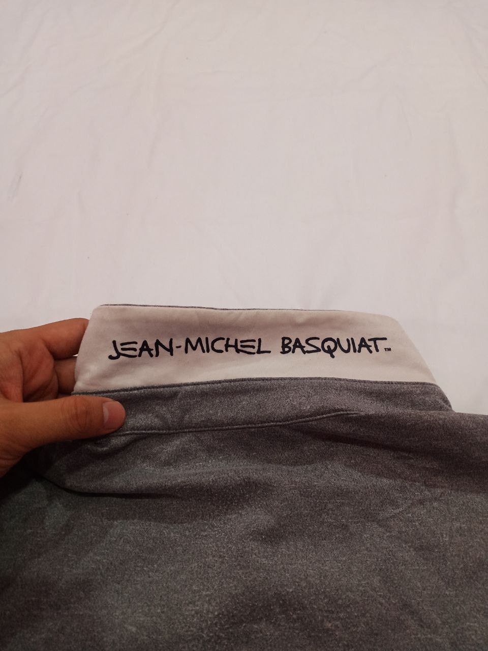 Designer × Jean-Michel Basquiat Jean Michel Basquiat Polo Tee Long Sleeve Size US L / EU 52-54 / 3 - 7 Thumbnail